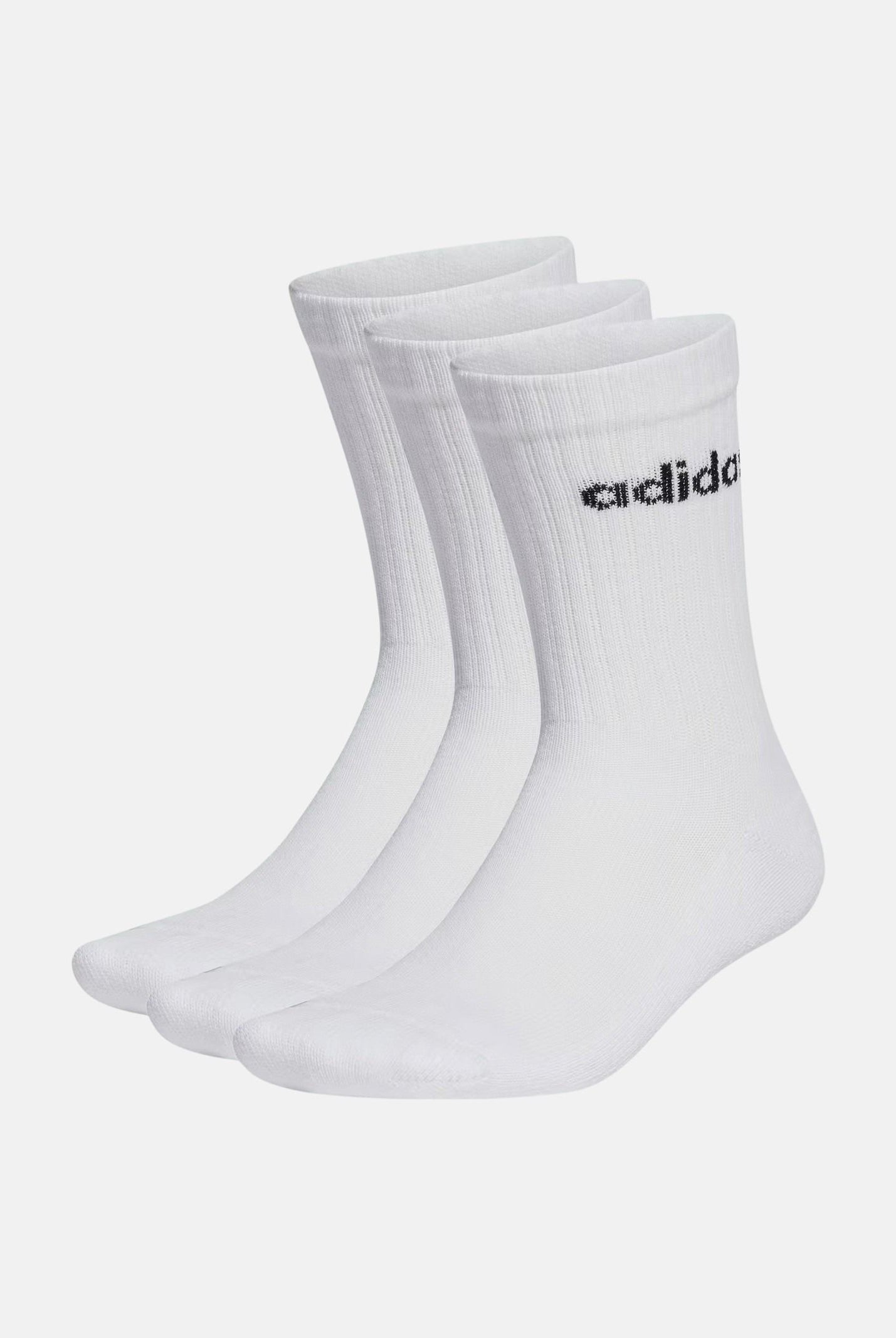 ADIDAS PERFORMANCE Calzini Linear Cushioned (3 paia) bianchi per uomo e donna HT3455 . ADIDAS PERFORMANCE