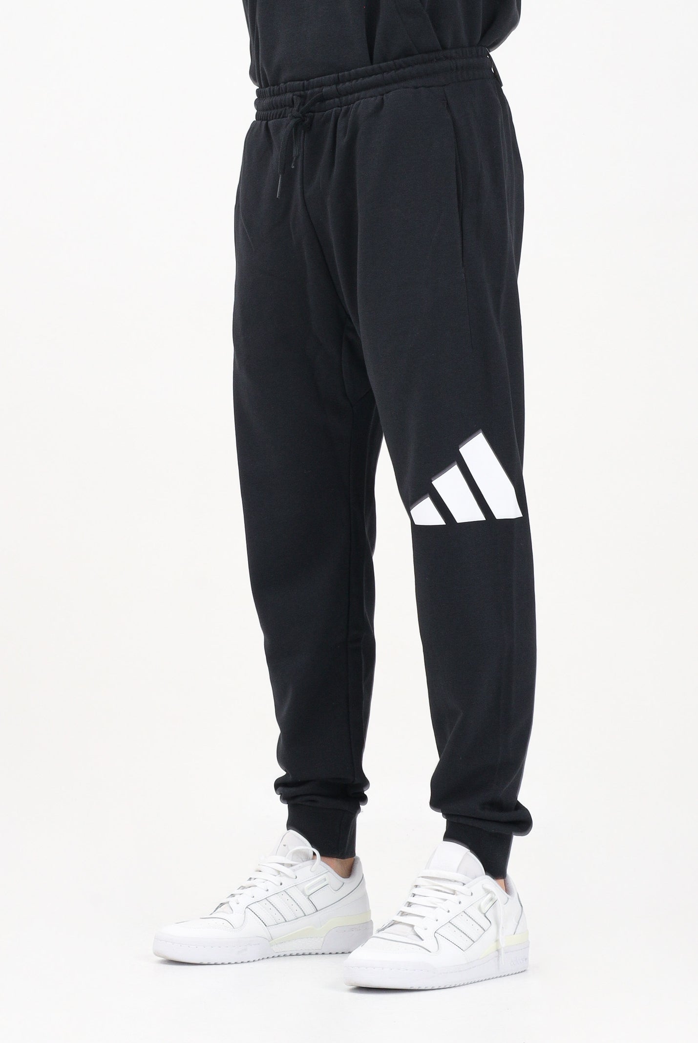 ADIDAS PERFORMANCE Pantalone sportivo Essentials Big Logo French Terry nero da uomo IN6163 . ADIDAS PERFORMANCE