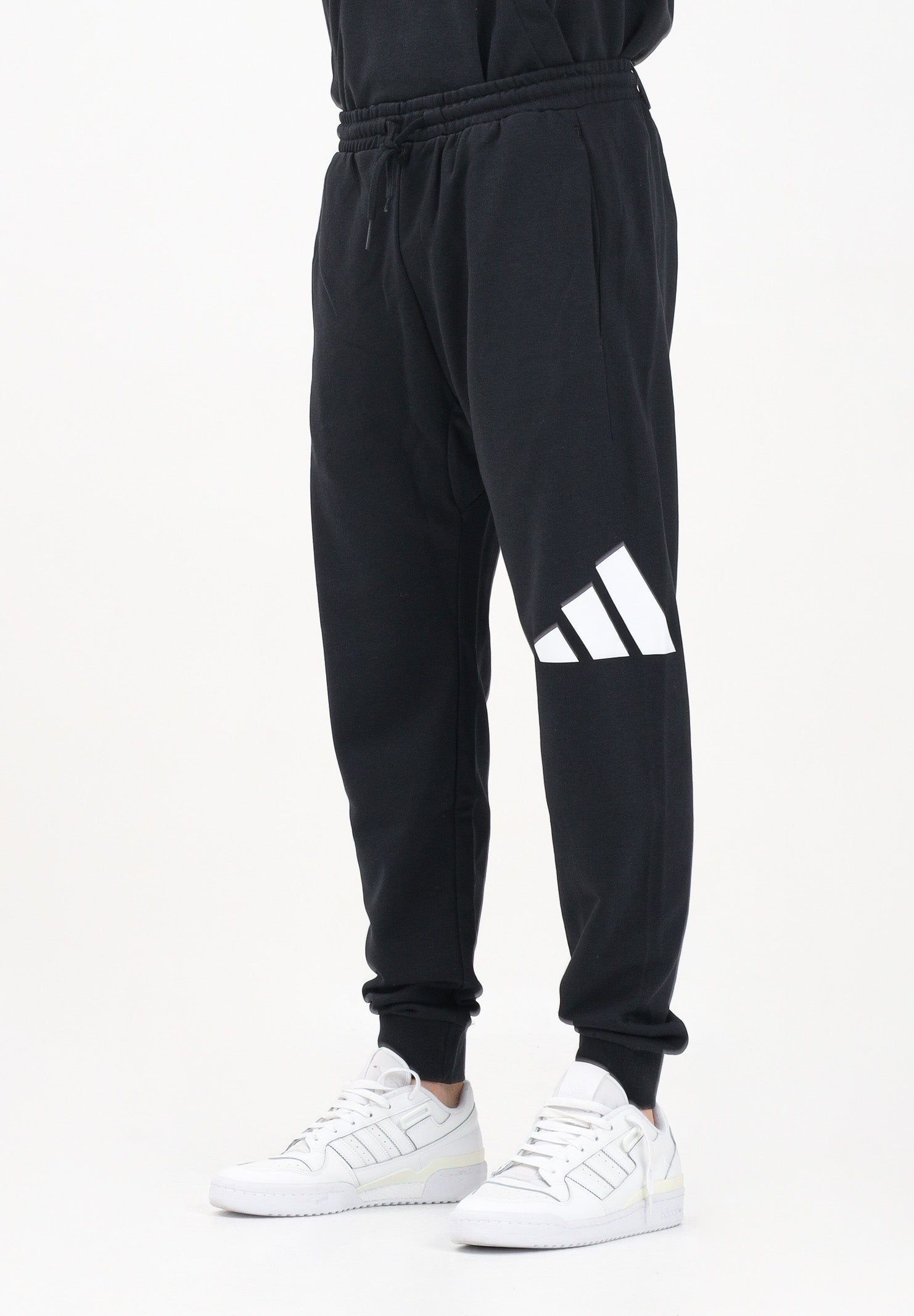 ADIDAS PERFORMANCE Pantalone sportivo Essentials Big Logo French Terry nero da uomo IN6163 . ADIDAS PERFORMANCE