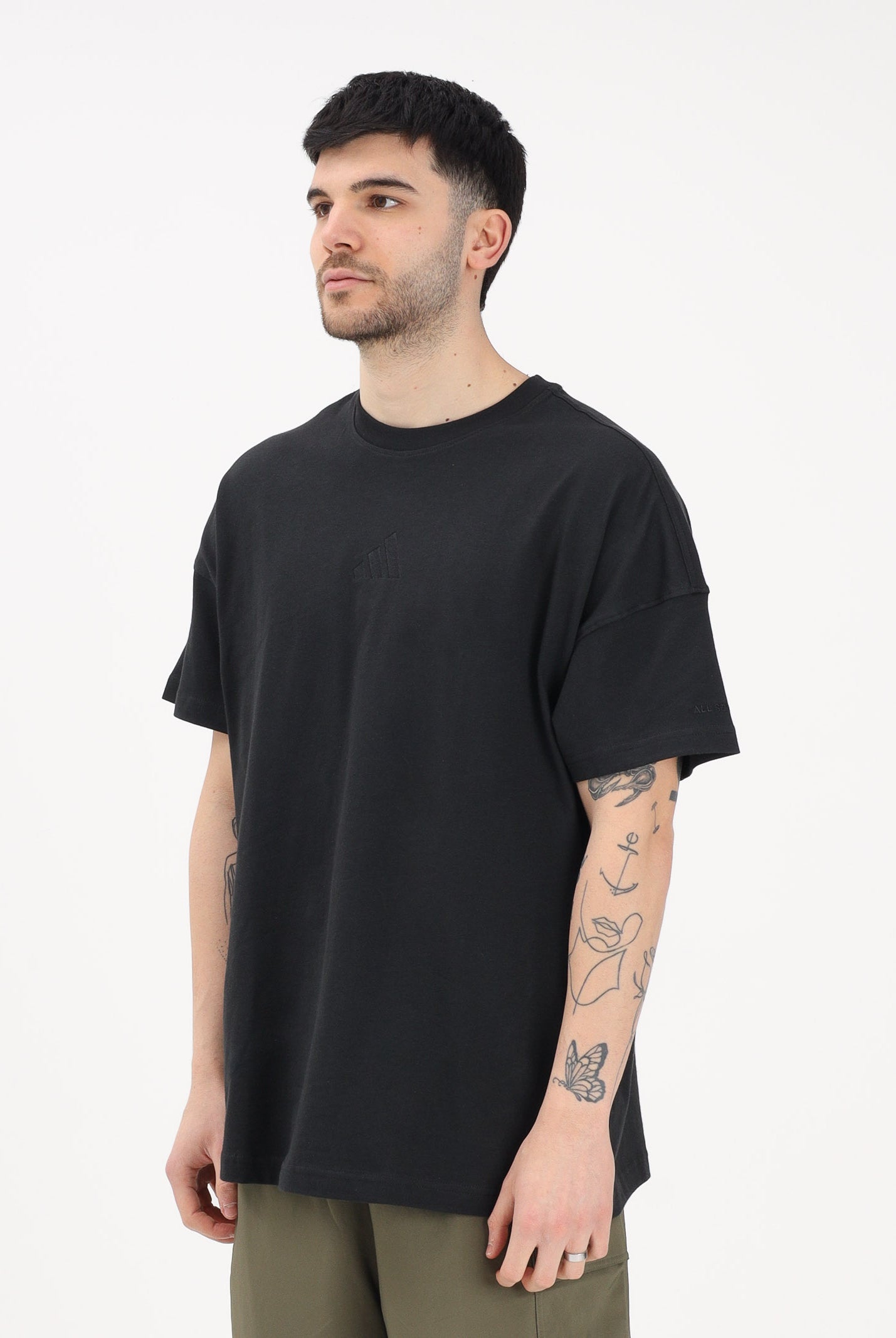ADIDAS PERFORMANCE T-shirt a manica corta ALL SZN nera da uomo IY4150 . ADIDAS PERFORMANCE