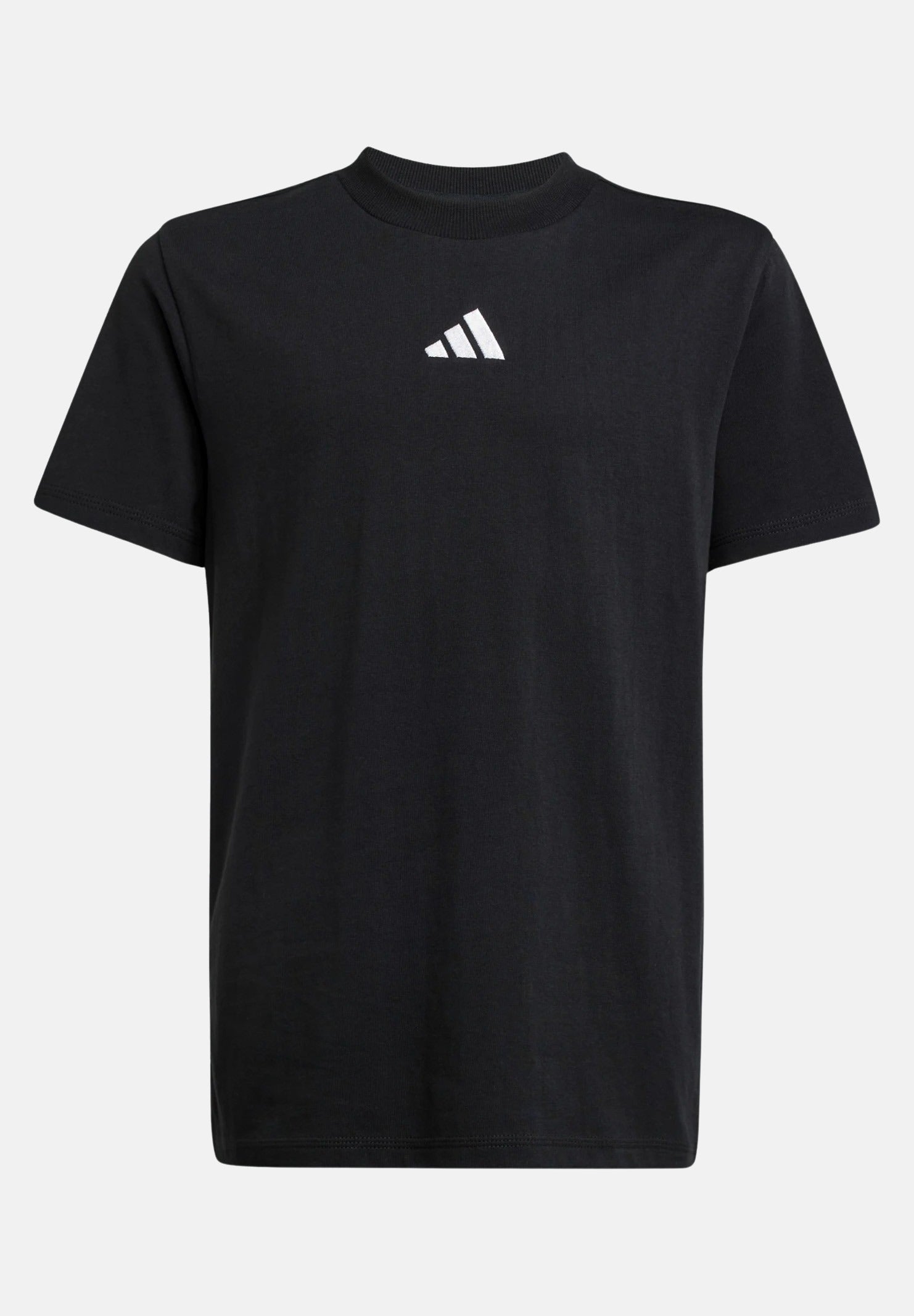 ADIDAS PERFORMANCE T-shirt a manica corta Essentials nera per bambino e bambina JC9776 . ADIDAS PERFORMANCE