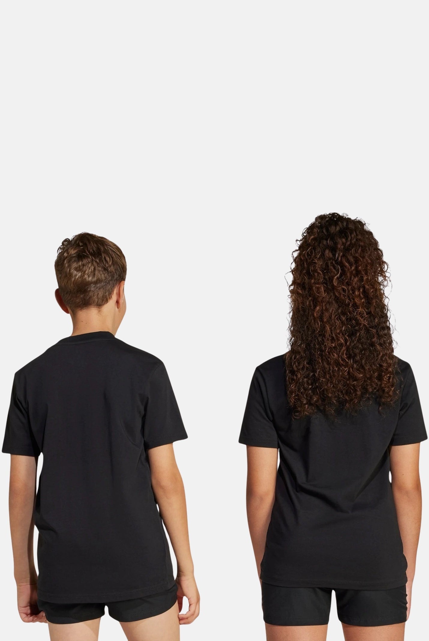 ADIDAS PERFORMANCE T-shirt a manica corta Essentials nera per bambino e bambina JC9776 . ADIDAS PERFORMANCE