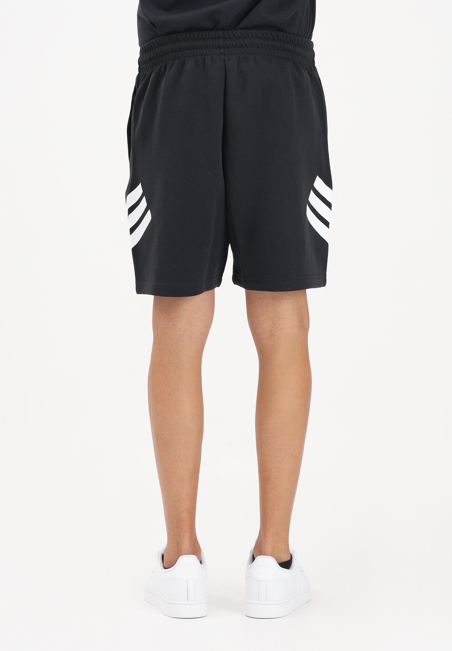 ADIDAS PERFORMANCE Shorts sportivo Future Icons 3-Stripes nero da uomo JD4884 . ADIDAS PERFORMANCE