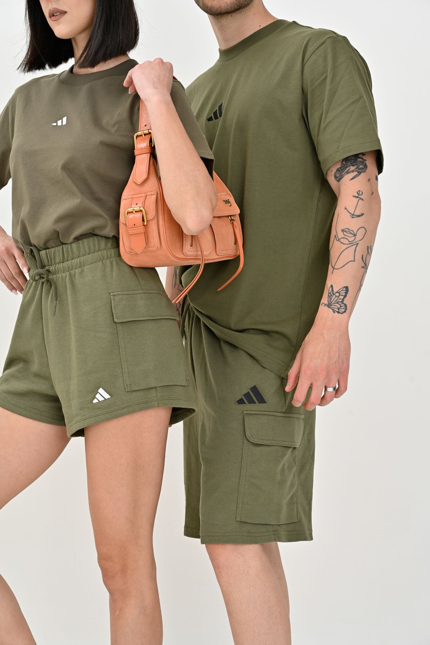 ADIDAS PERFORMANCE Shorts sportivo Essentials Cargo verde da uomo JE6292 . ADIDAS PERFORMANCE