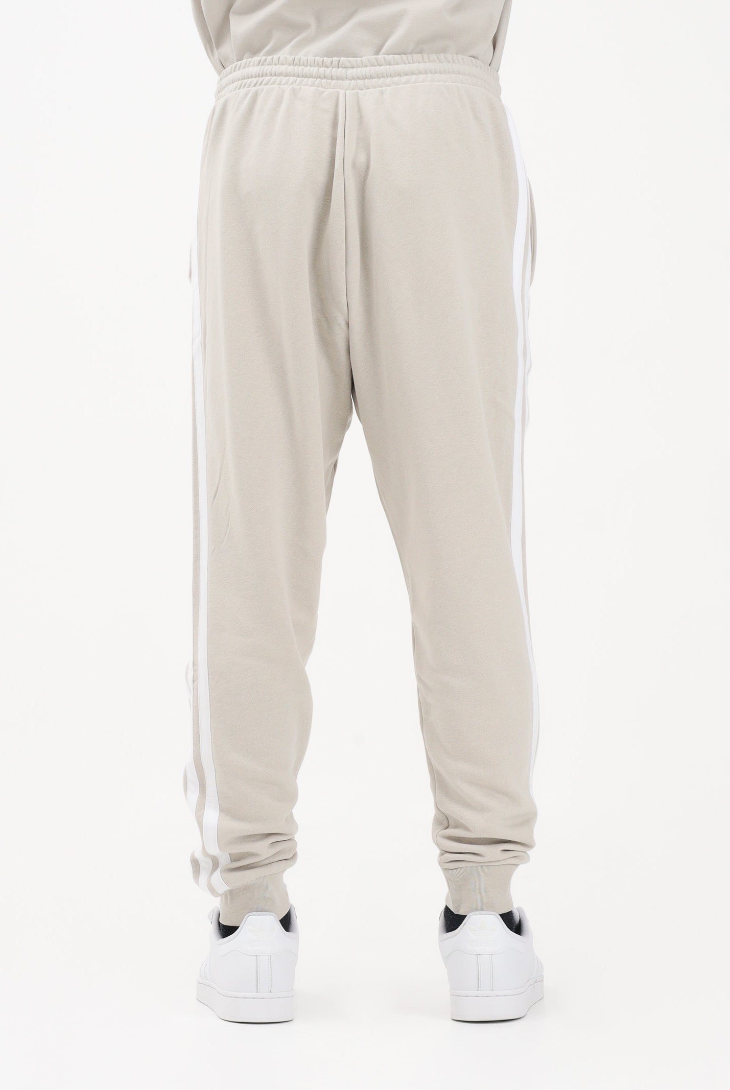 ADIDAS PERFORMANCE Pantalone sportivo ESSENTIALS THREE STRIPES FRENCH TERRY beige da uomo JE6353 . ADIDAS PERFORMANCE