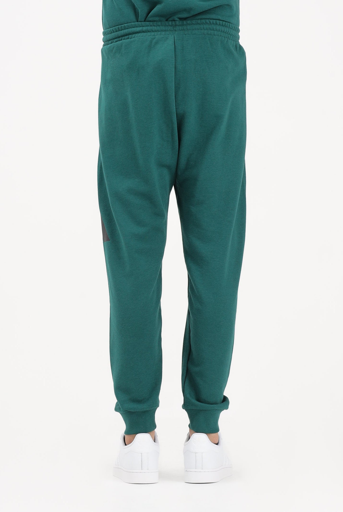 ADIDAS PERFORMANCE Pantalone sportivo Essentials Big Logo French Terry verde da uomo JE8971 . ADIDAS PERFORMANCE