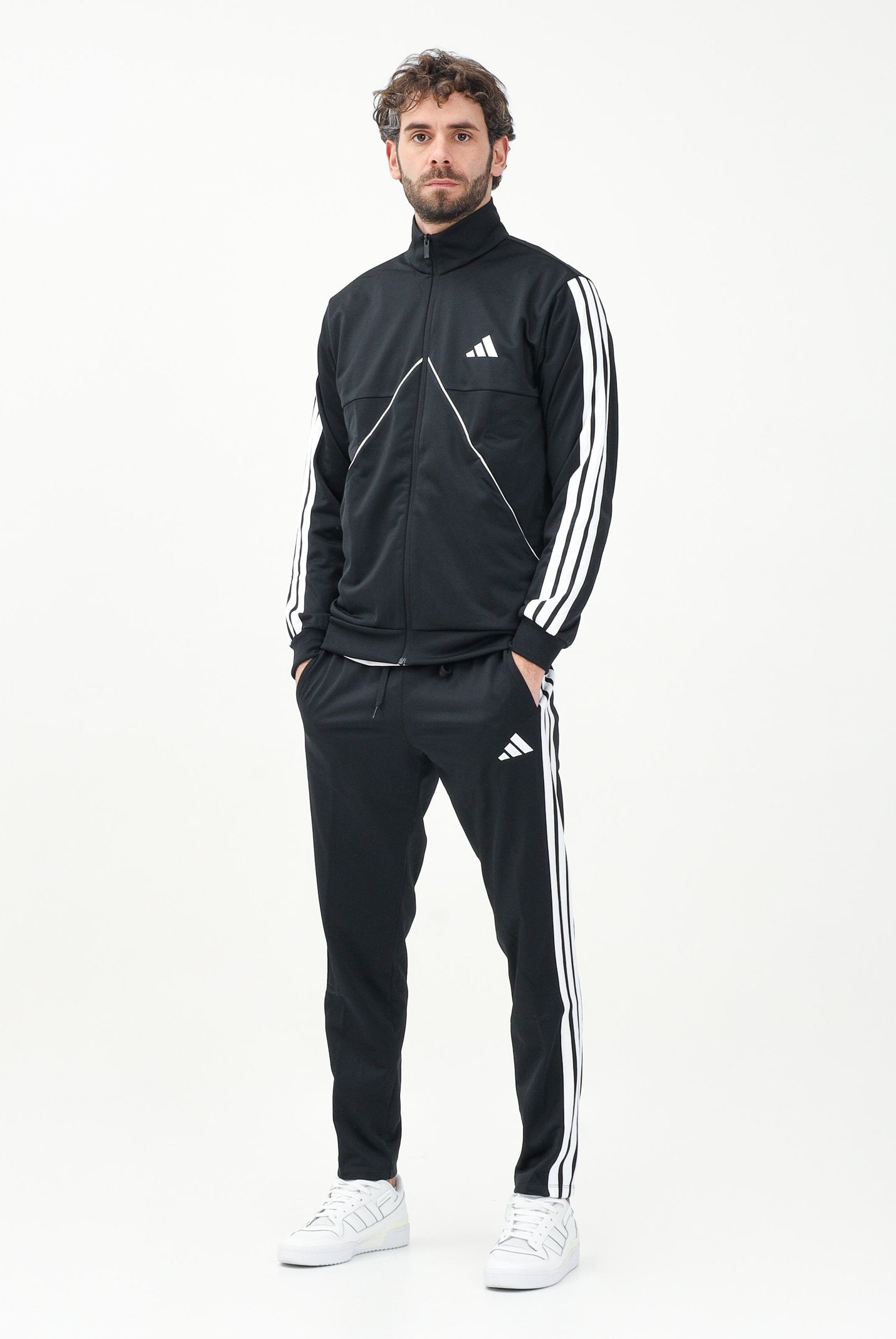 ADIDAS PERFORMANCE Tuta TRICOT TIRO INSPPIRED nera da uomo JI8860 . ADIDAS PERFORMANCE