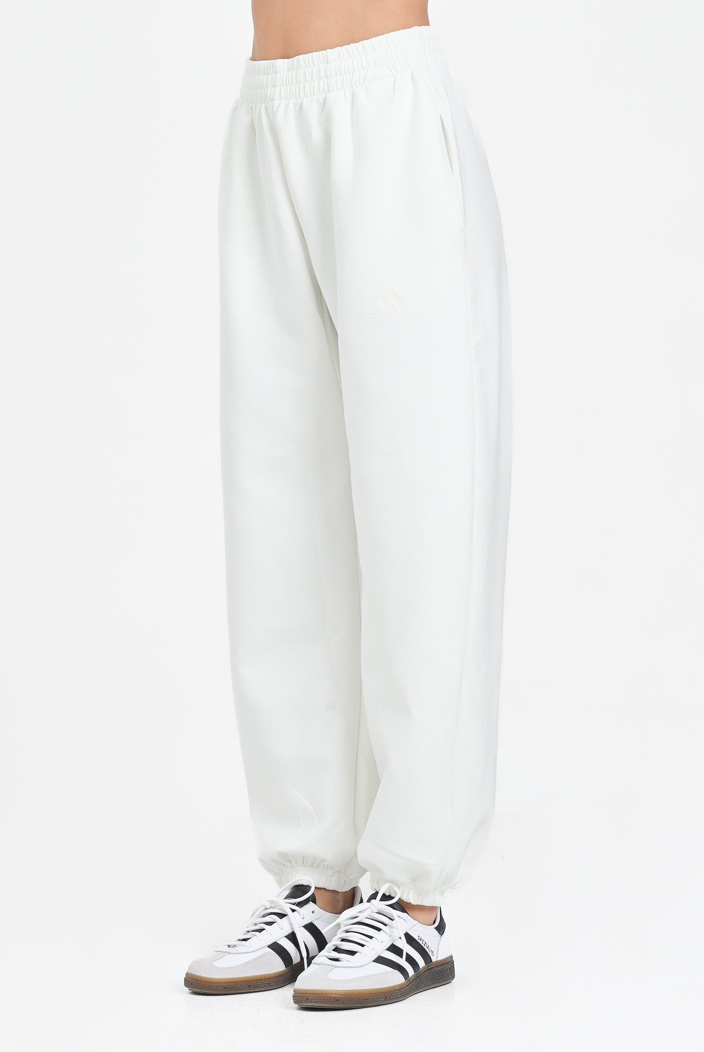 ADIDAS PERFORMANCE Pantalone sportivo Soft Lux bianco da donna JV9896 . ADIDAS PERFORMANCE