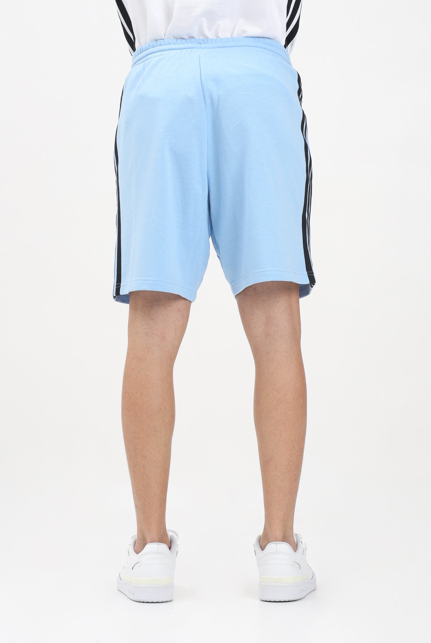 ADIDAS PERFORMANCE Shorts sportivo Train Essentials Piqué 3-Stripes azzurro da uomo JW1890 . ADIDAS PERFORMANCE