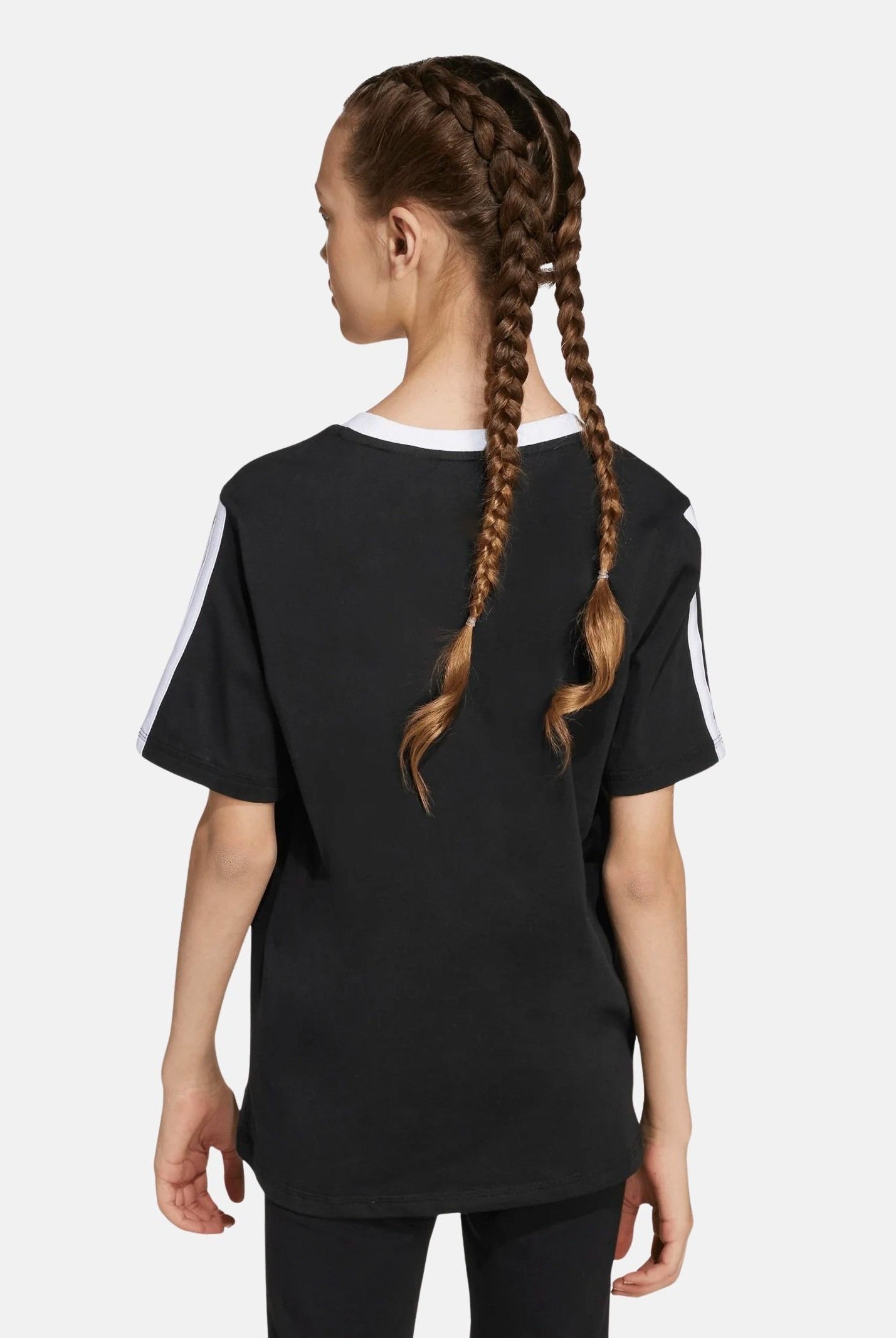 ADIDAS PERFORMANCE T-shirt a manica corta Essentials nera per bambino e bambina JW8627 . ADIDAS PERFORMANCE