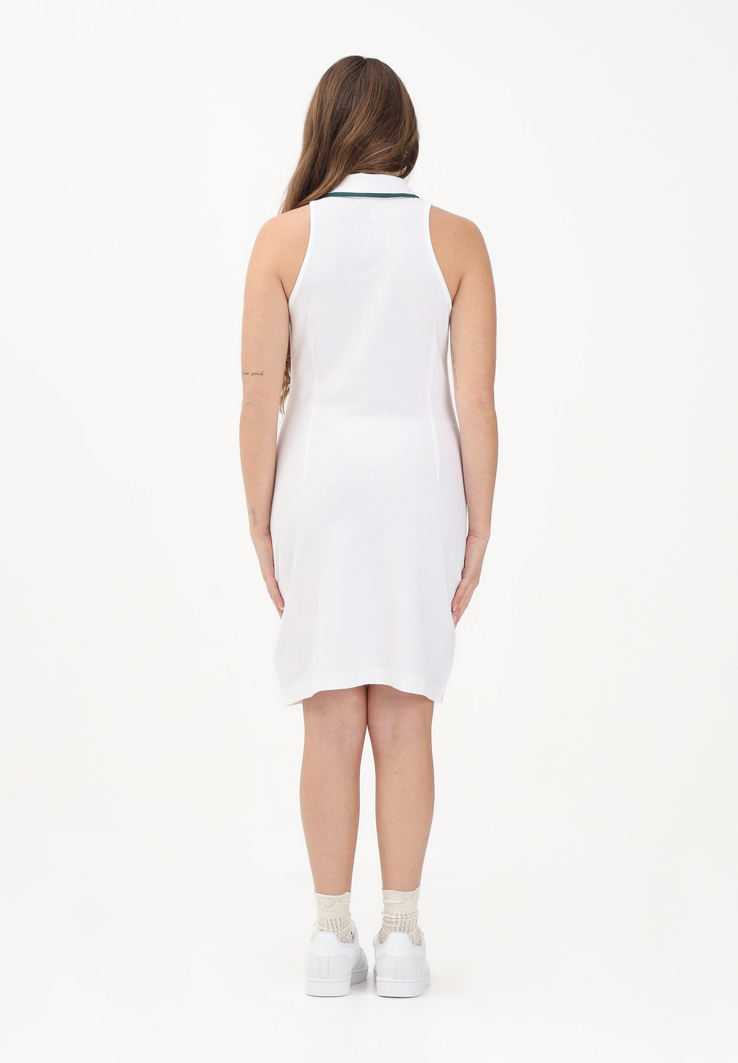 ADIDAS PERFORMANCE Abito corto Seasonal Essentials bianco da donna JZ0194 . ADIDAS PERFORMANCE