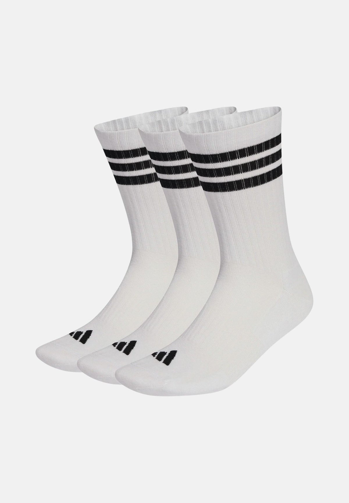 ADIDAS PERFORMANCE Calzini (3paia) SPORTSWEAR 3-STRIPES bianchi per uomo e donna JZ0532 . ADIDAS PERFORMANCE