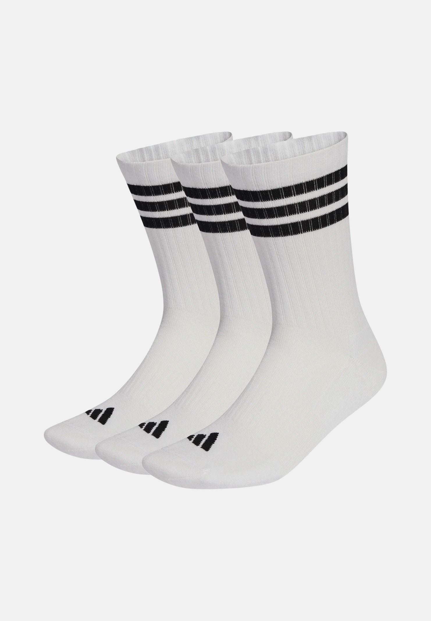 ADIDAS PERFORMANCE Calzini (3paia) SPORTSWEAR 3-STRIPES bianchi per uomo e donna JZ0532 . ADIDAS PERFORMANCE