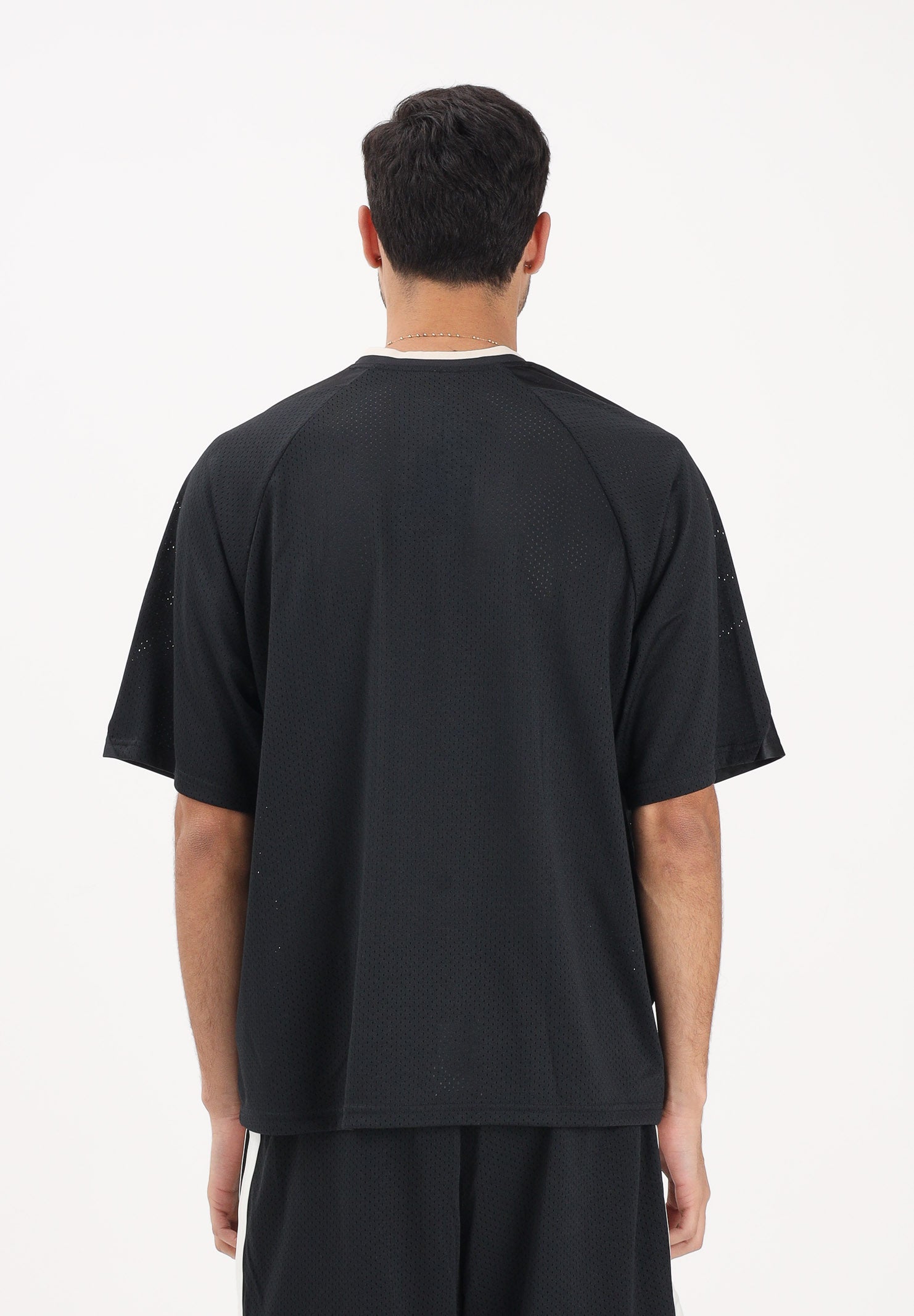 ADIDAS PERFORMANCE T-shirt a manica corta STADIUM GRAPHIC MESH nera da uomo JZ6853 . ADIDAS PERFORMANCE