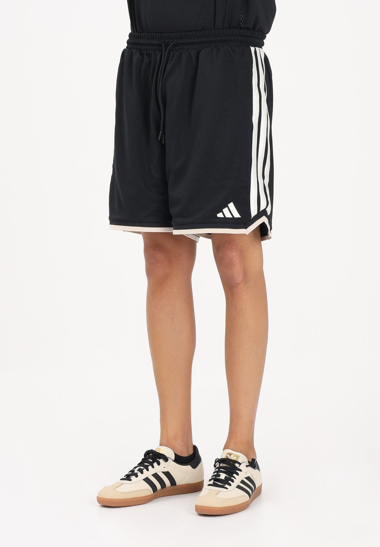 ADIDAS PERFORMANCE Shorts sportivo Stadium Mesh nero da uomo JZ6858 . ADIDAS PERFORMANCE