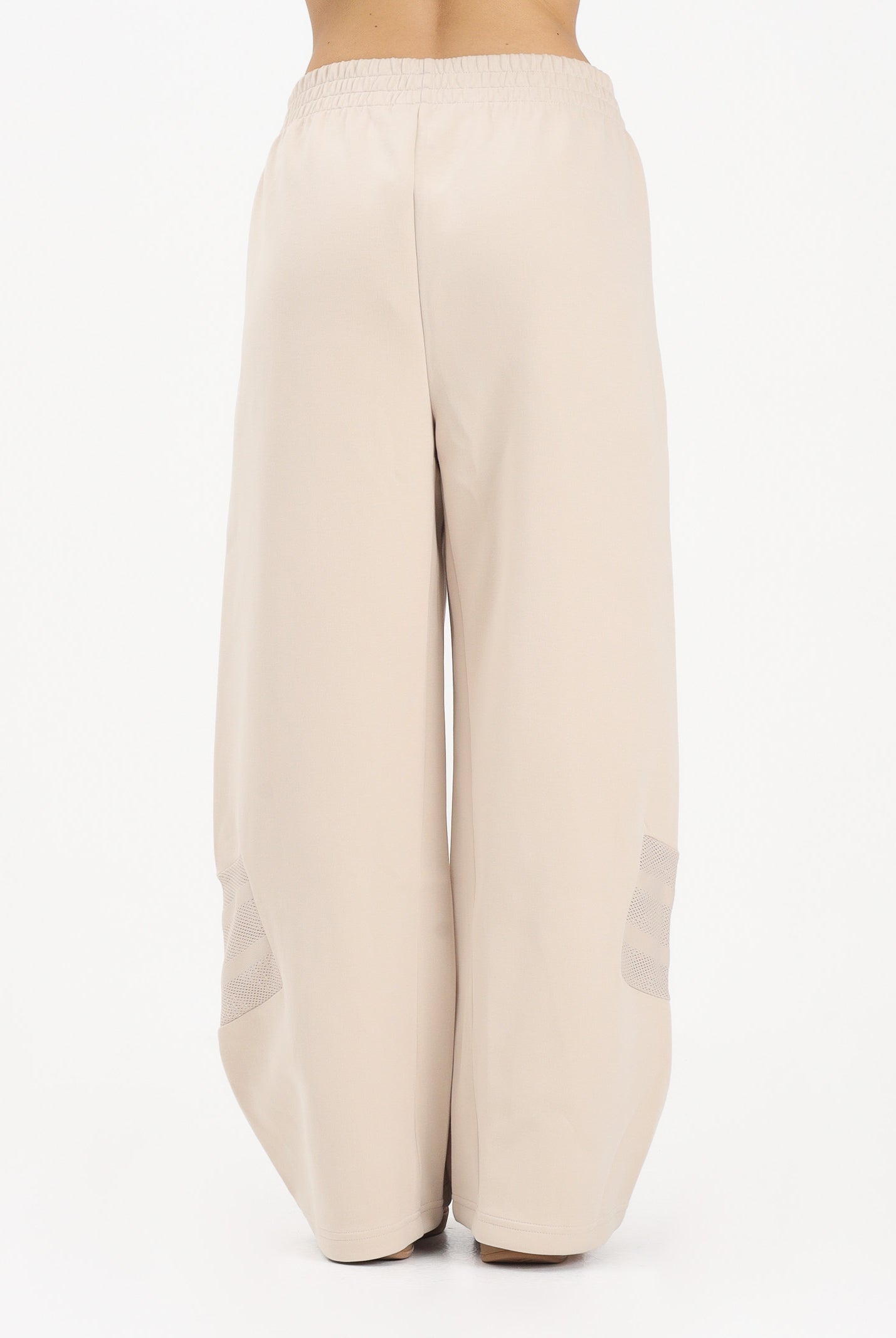 ADIDAS PERFORMANCE Pantalone sportivo Future Icons Three Stripes Open-Hem beige da donna KB4228 . ADIDAS PERFORMANCE
