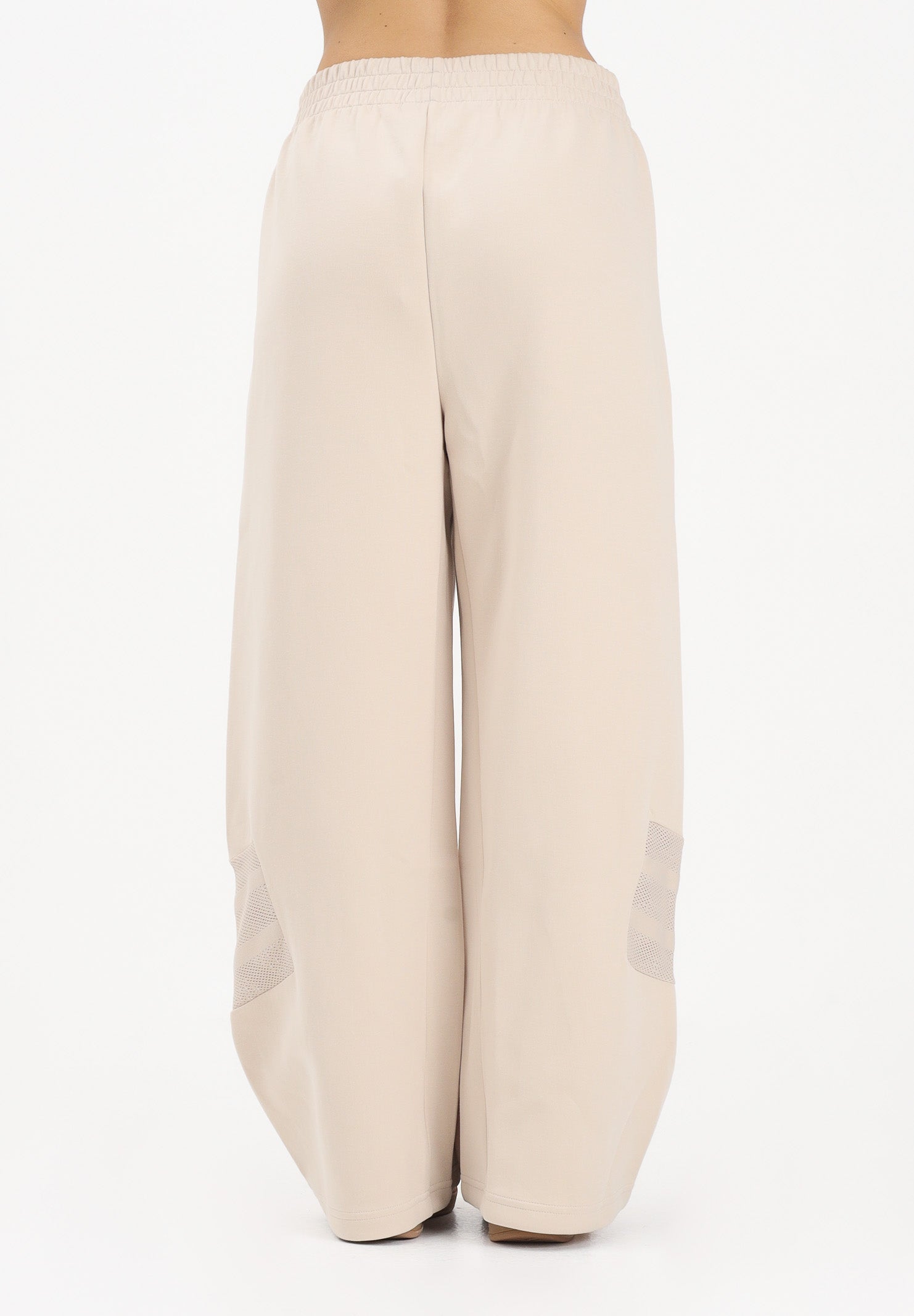 ADIDAS PERFORMANCE Pantalone sportivo Future Icons Three Stripes Open-Hem beige da donna KB4228 . ADIDAS PERFORMANCE