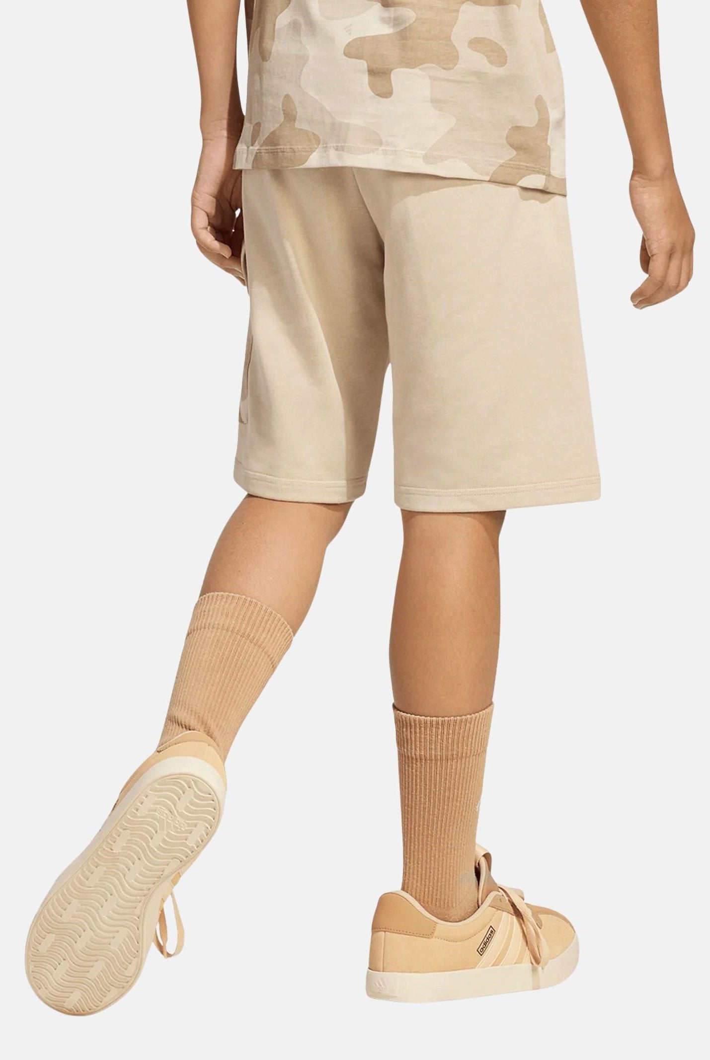ADIDAS PERFORMANCE Shorts sportivo Seasonals Camo beige per bambino e bambina KB6843 . ADIDAS PERFORMANCE