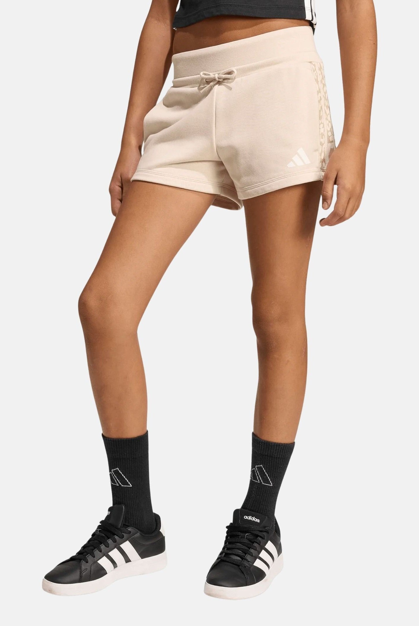 ADIDAS PERFORMANCE Shorts sportivo Seasonals Animal beige da bambina KB6970 . ADIDAS PERFORMANCE