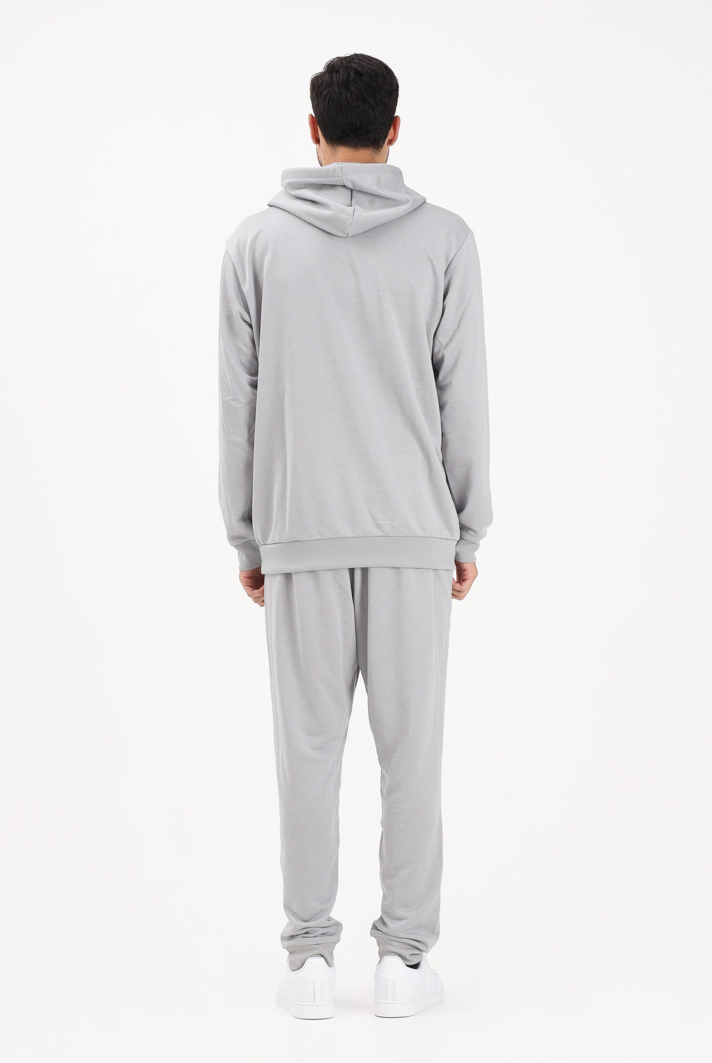 ADIDAS PERFORMANCE Tuta Sportswear Big Logo grigia da uomo KB8809 . ADIDAS PERFORMANCE