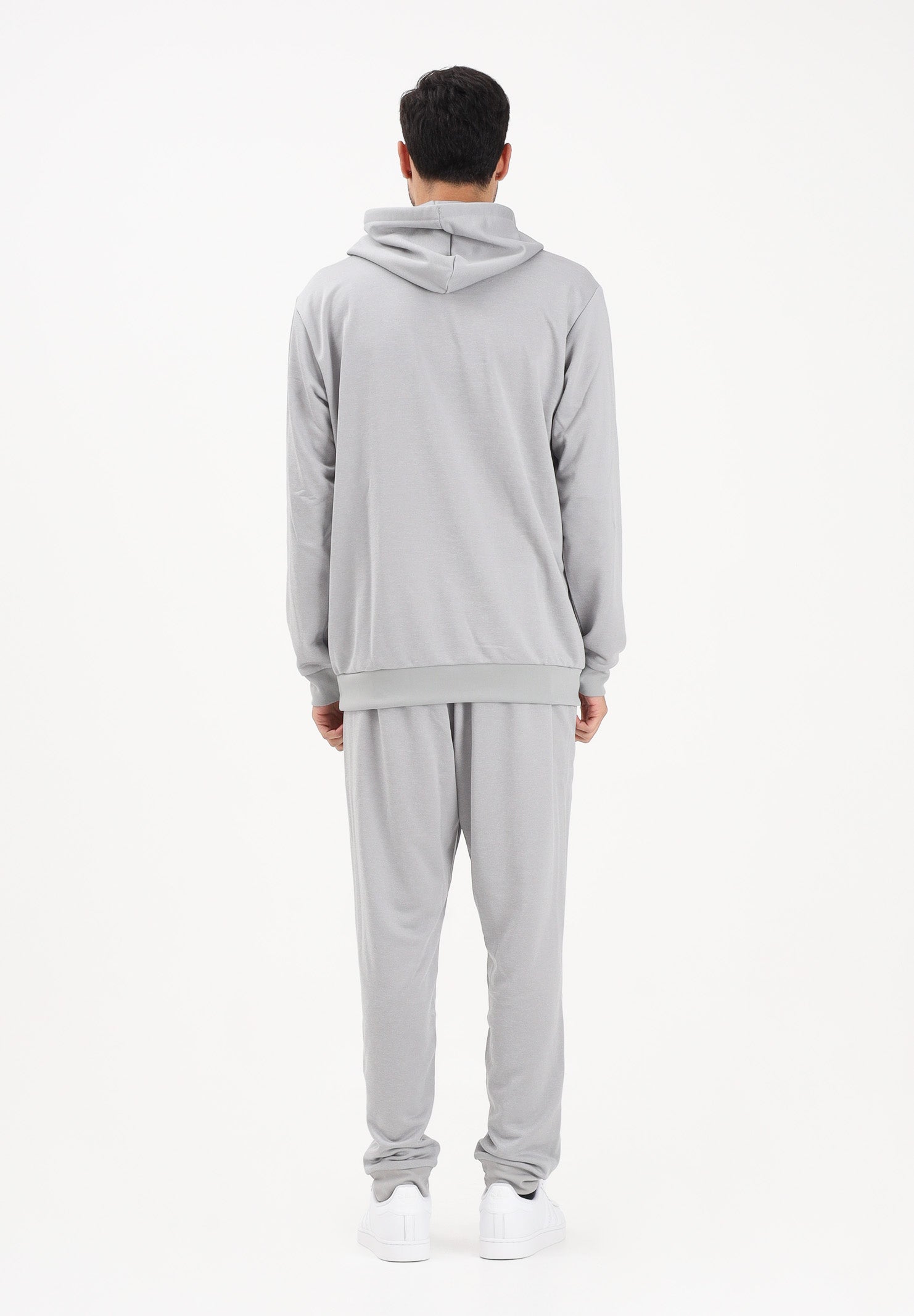 ADIDAS PERFORMANCE Tuta Sportswear Big Logo grigia da uomo KB8809 . ADIDAS PERFORMANCE