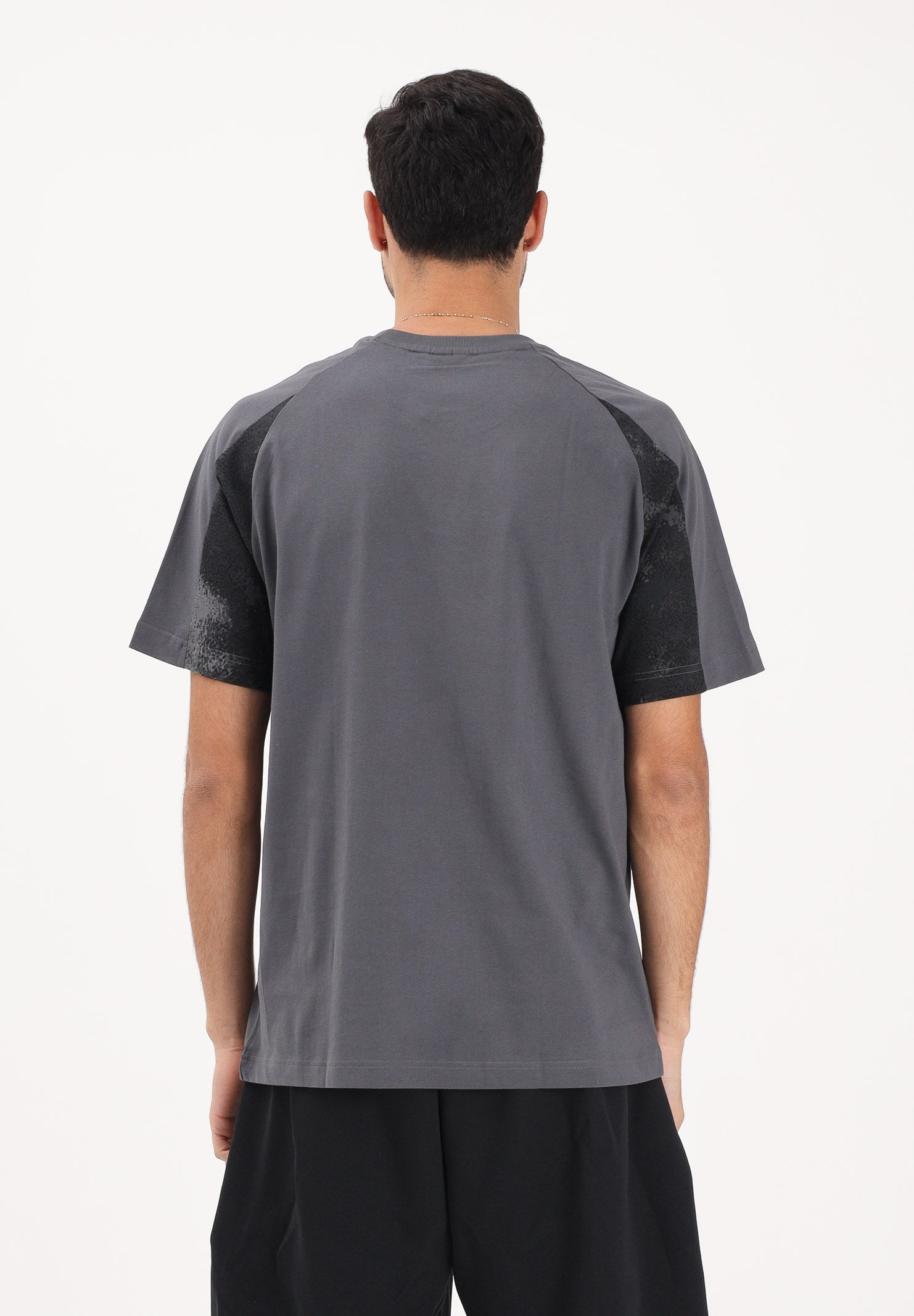 ADIDAS PERFORMANCE T-shirt a manica corta Camo grigia da uomo KC0709 . ADIDAS PERFORMANCE