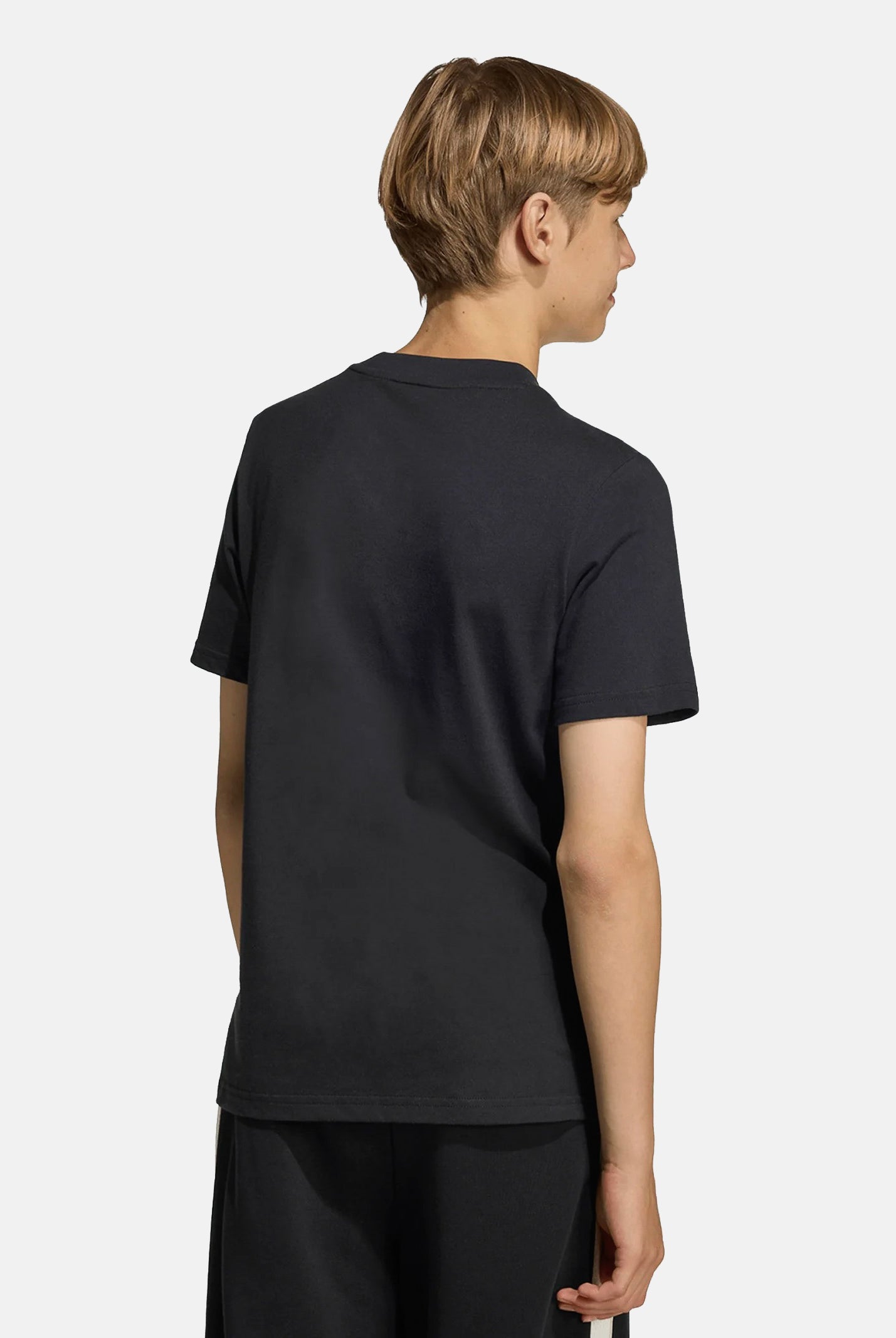 ADIDAS PERFORMANCE T-shirt a manica corta Stadium Lettering nera da bambino KC4641 . ADIDAS PERFORMANCE