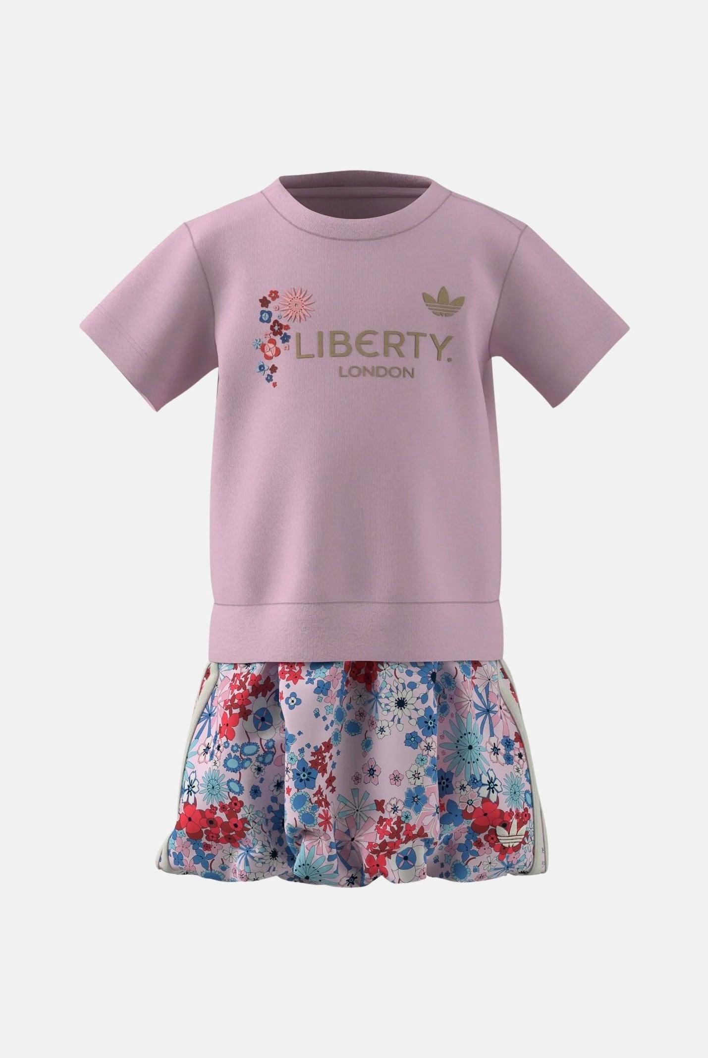 ADIDAS ORIGINALS Completino adidas Originals x Liberty London rosa da neonato KD1729 . ADIDAS PERFORMANCE