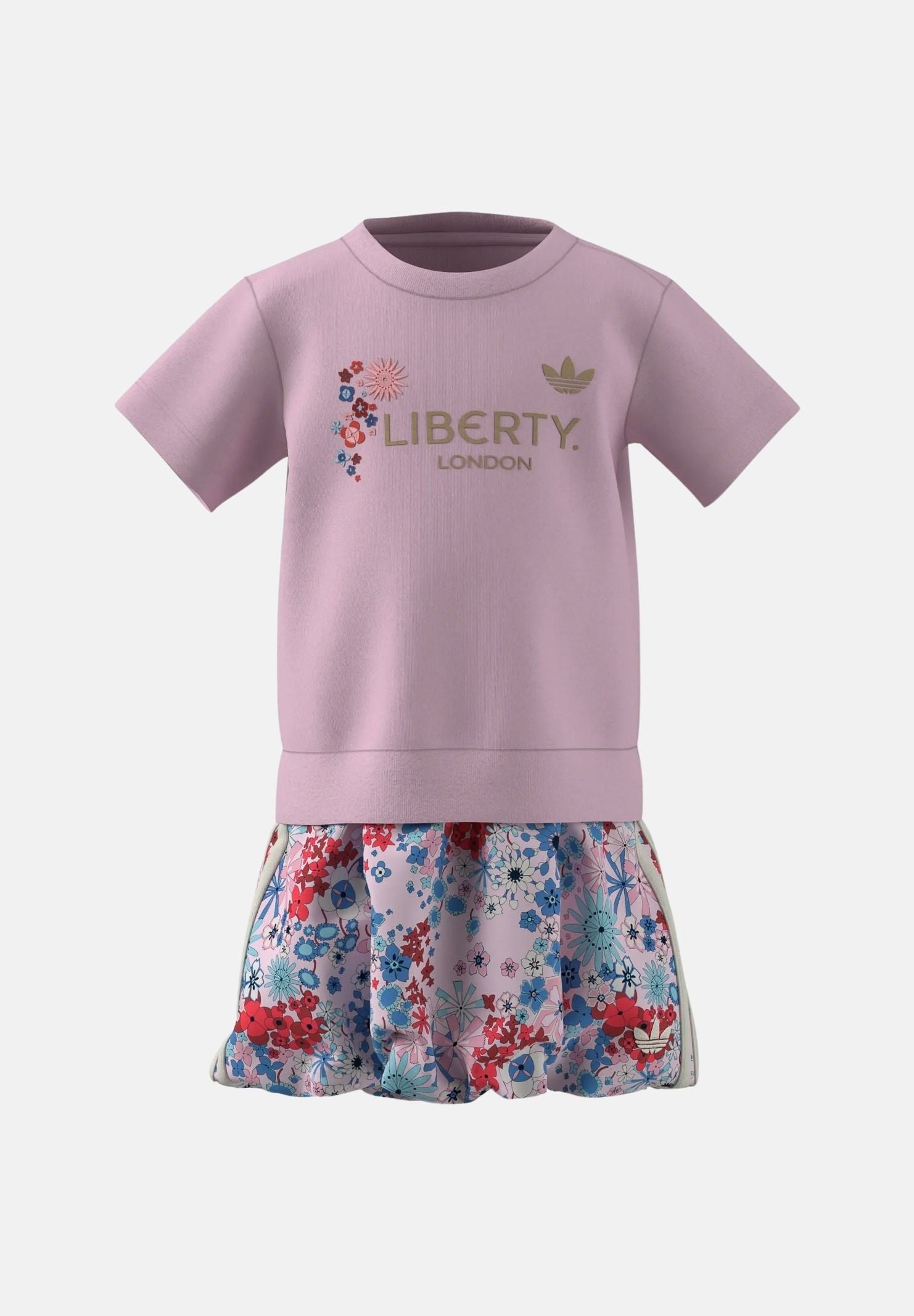 ADIDAS ORIGINALS Completino adidas Originals x Liberty London rosa da neonato KD1729 . ADIDAS PERFORMANCE