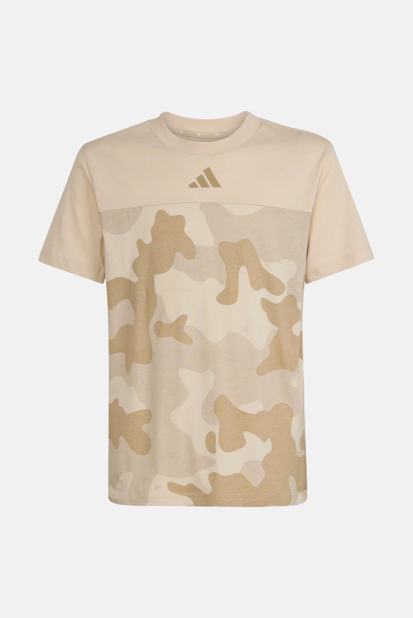 ADIDAS PERFORMANCE T-shirt a manica corta Seasonal Essentials beige per bambino e bambina KD3388 . ADIDAS PERFORMANCE
