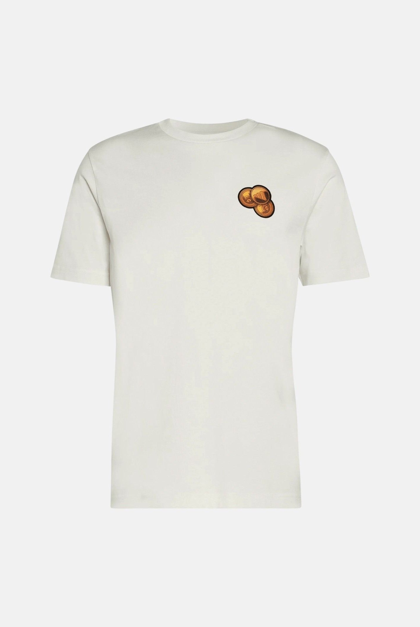ADIDAS PERFORMANCE T-shirt a manica corta bianca da uomo con grafica Snack Bubble Gum KD3934 . ADIDAS PERFORMANCE