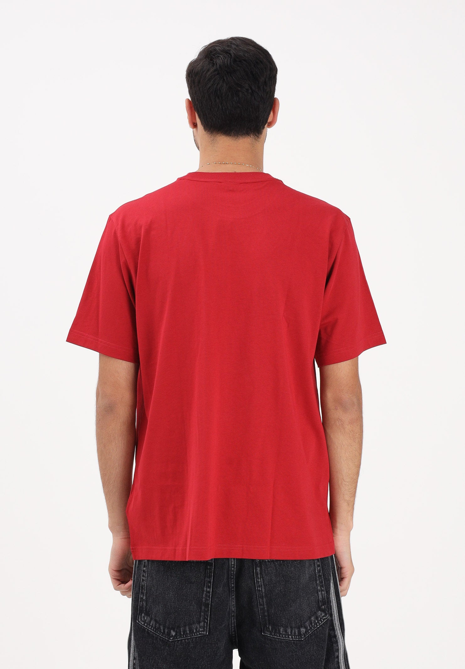 ADIDAS PERFORMANCE T-shirt a manica corta FUTURE ICONS rossa da uomo KD5183 . ADIDAS PERFORMANCE