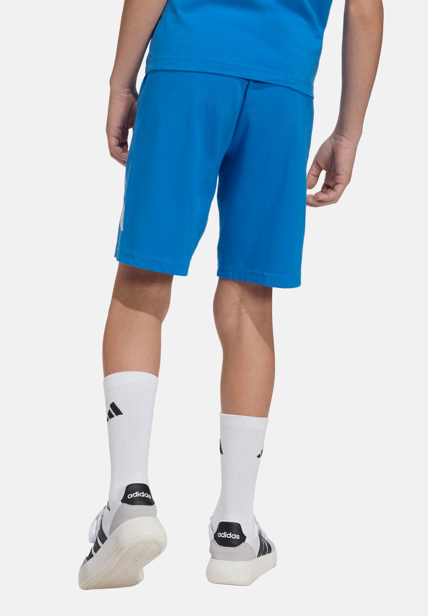 ADIDAS PERFORMANCE Shorts sportivo Essentials Big Logo azzurro da bambino KD6052 . ADIDAS PERFORMANCE