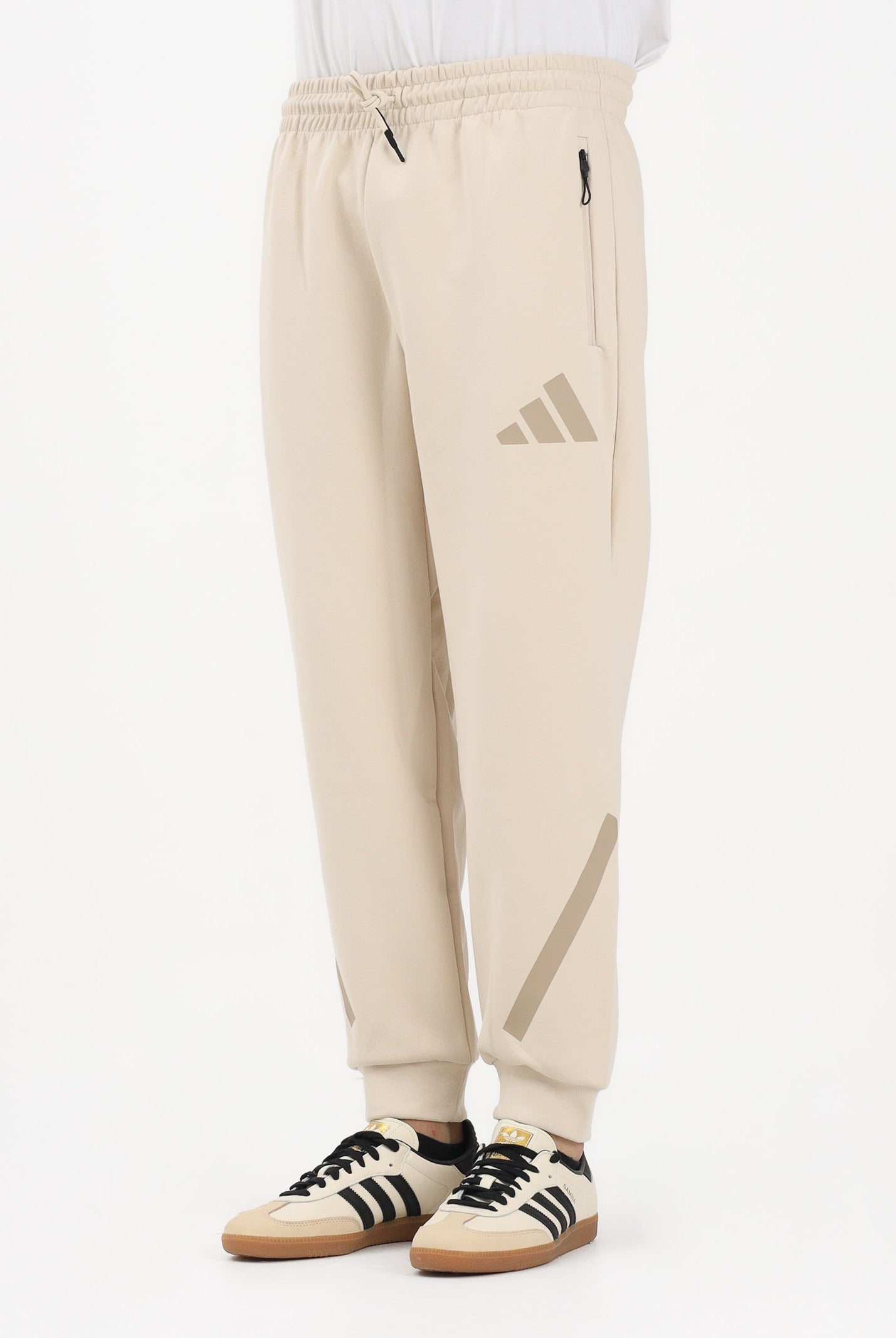 ADIDAS PERFORMANCE Pantalone sportivo Z.N.E. beige da uomo KE4684 . ADIDAS PERFORMANCE