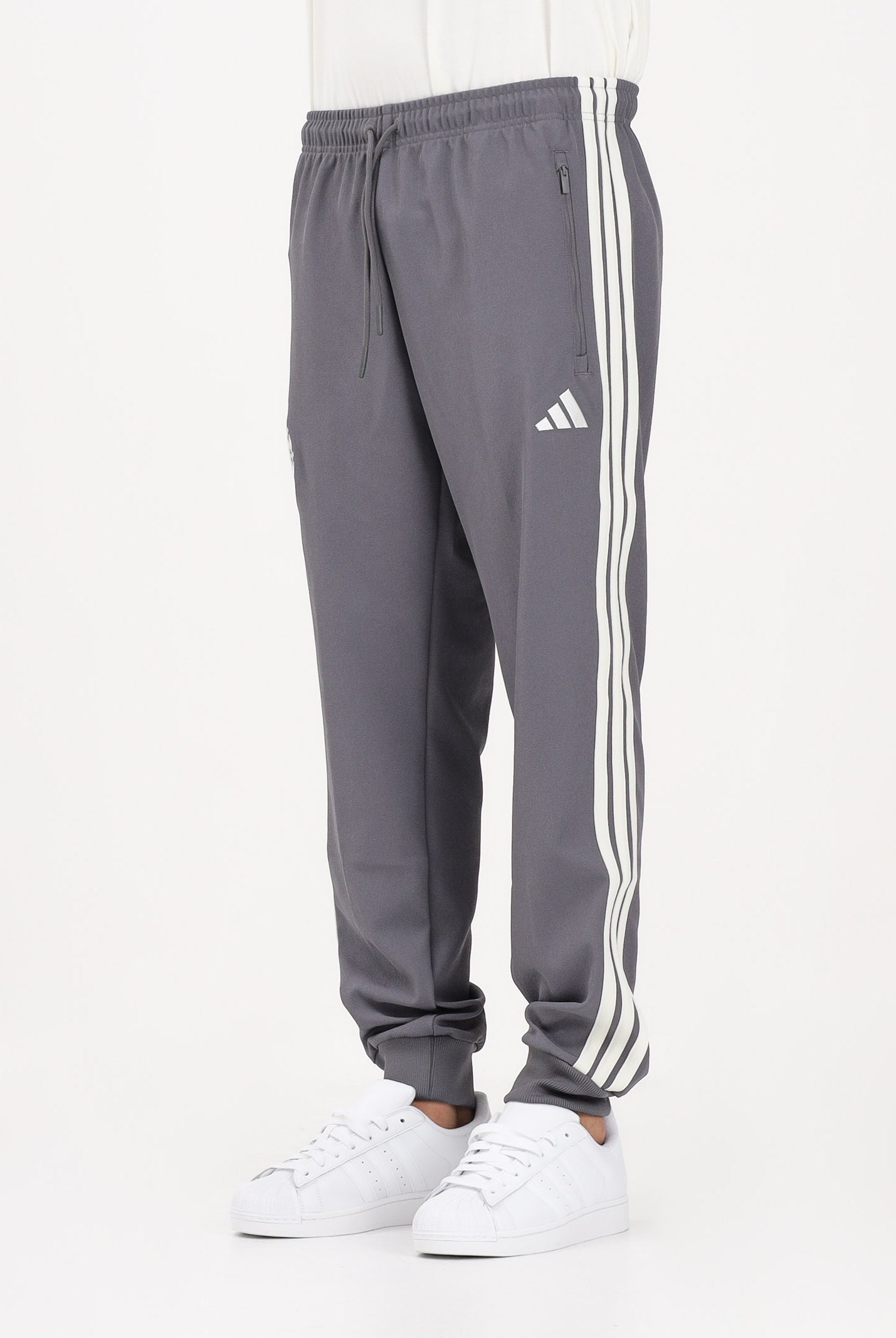 ADIDAS PERFORMANCE Pantalone sportivo Mercedes-AMG Petronas Formula 1 Team Silver Arrows Icon grigio da uomo KR3571 . ADIDAS PERFORMANCE