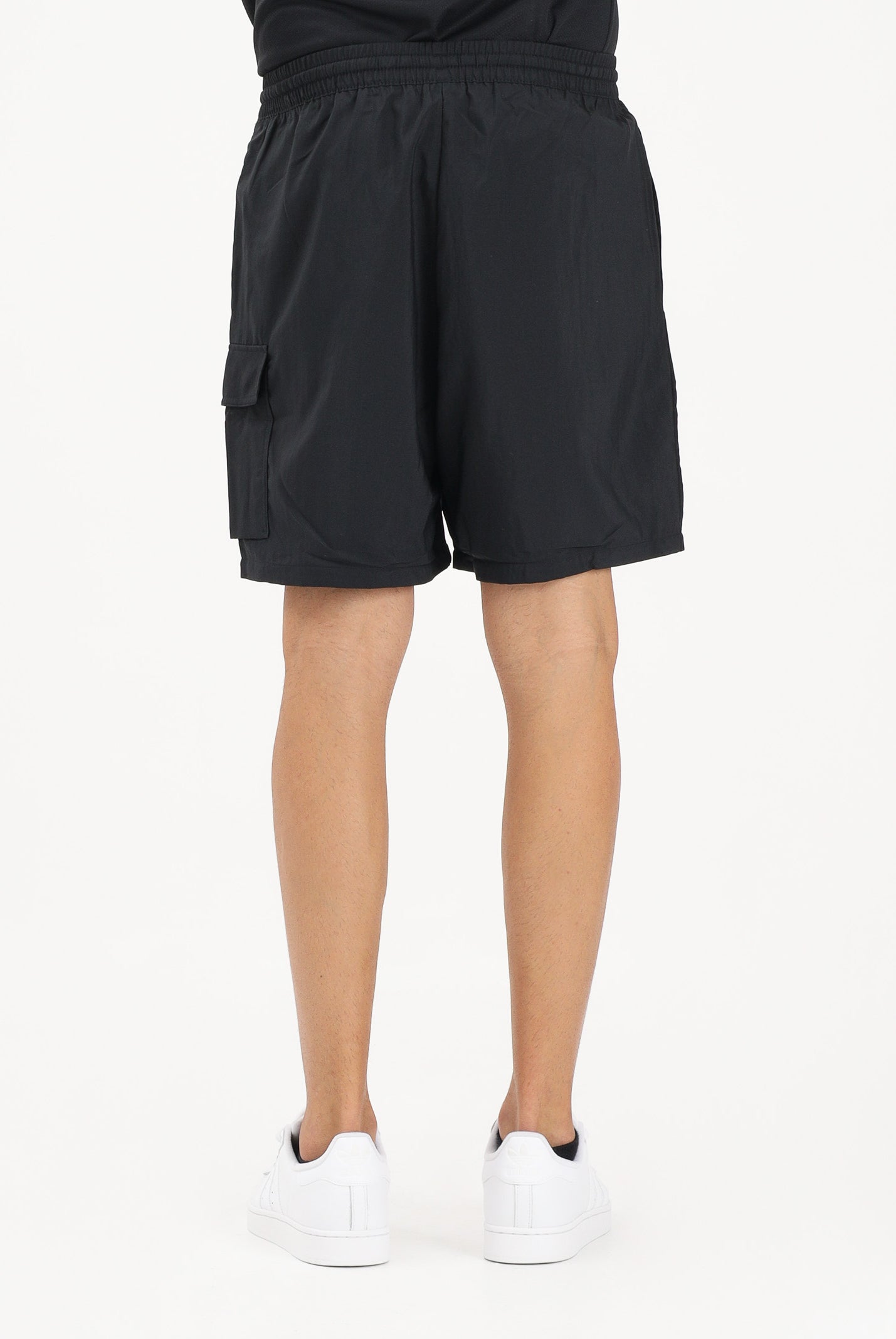 ADIDAS PERFORMANCE Shorts sportivo Essentials Small Logo Cargo Chelsea nero da uomo JF3530 . ADIDAS PERFORMANCE