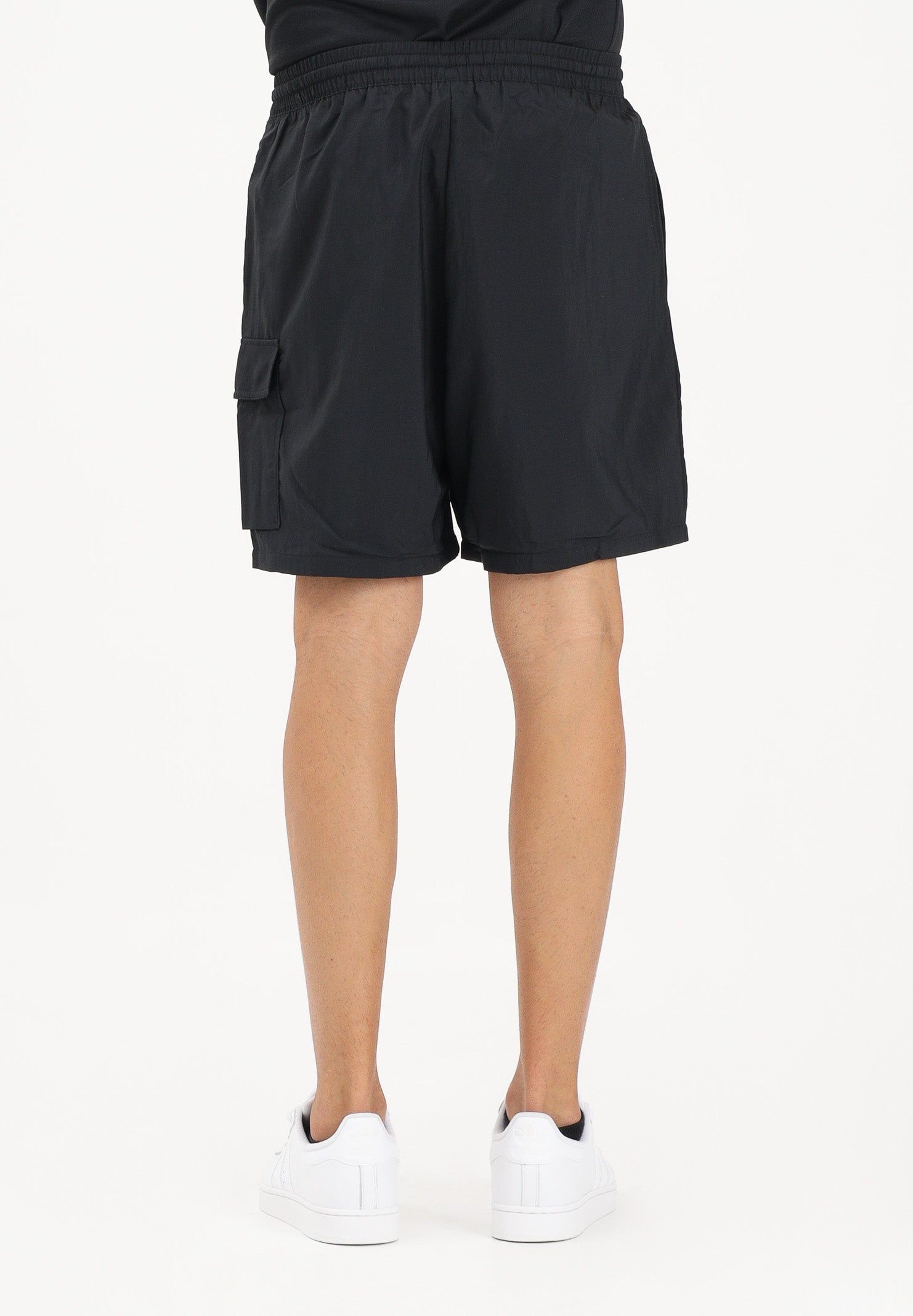 ADIDAS PERFORMANCE Shorts sportivo Essentials Small Logo Cargo Chelsea nero da uomo JF3530 . ADIDAS PERFORMANCE