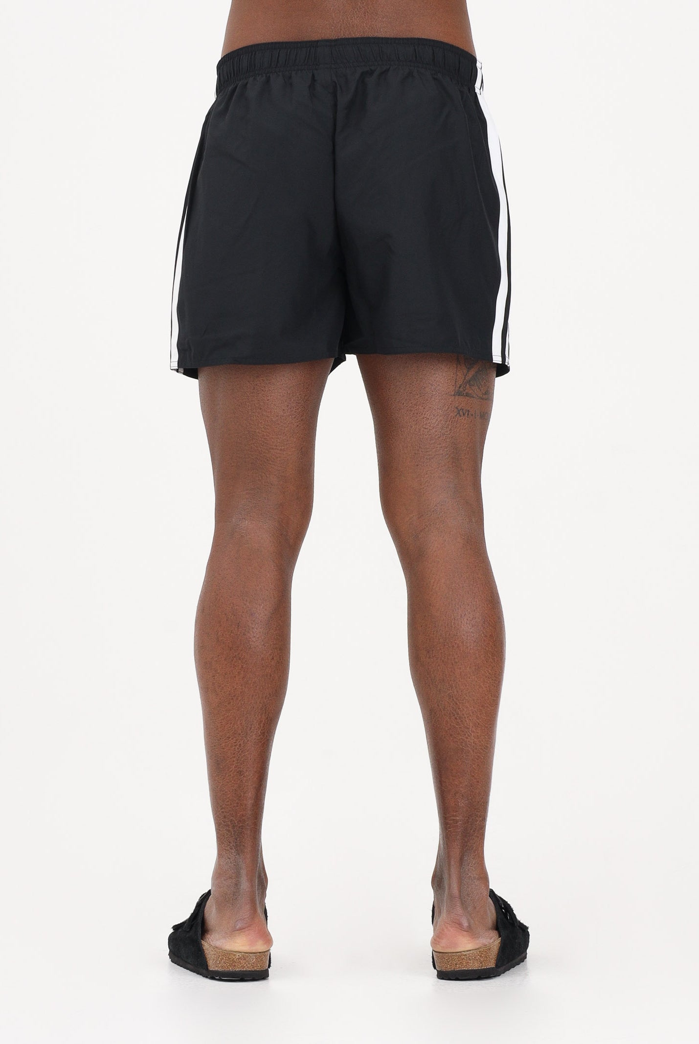 ADIDAS PERFORMANCE Shorts mare 3-Stripes nero da uomo JG1031 . ADIDAS PERFORMANCE