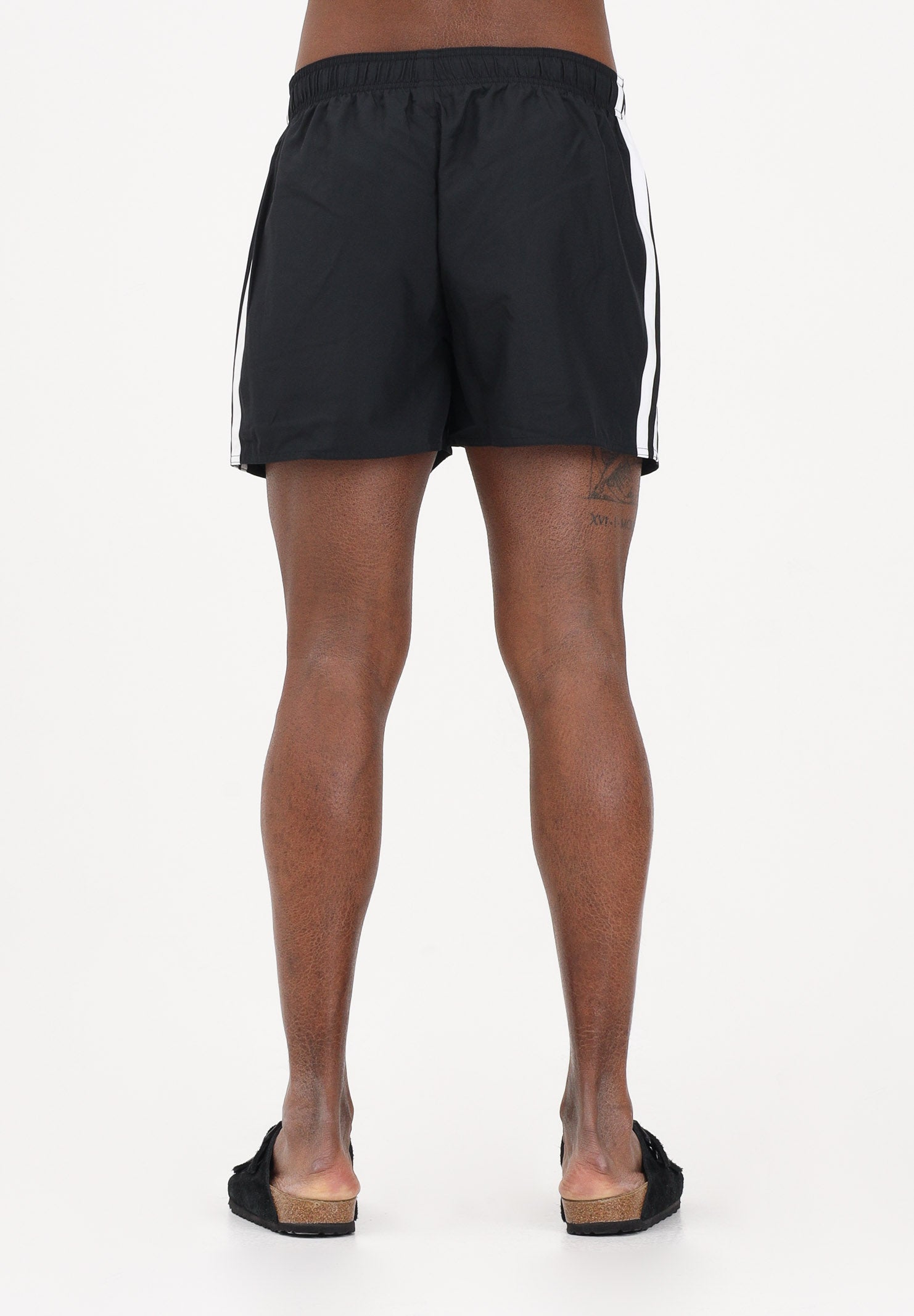 ADIDAS PERFORMANCE Shorts mare 3-Stripes nero da uomo JG1031 . ADIDAS PERFORMANCE