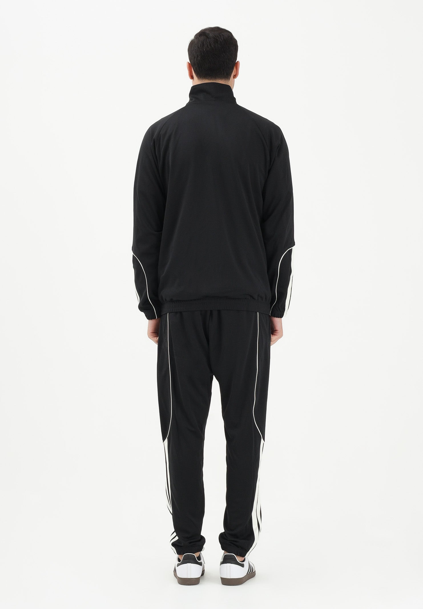 ADIDAS PERFORMANCE Tuta STADIUM 3-STRIPES nera da uomo JN1817 . ADIDAS PERFORMANCE