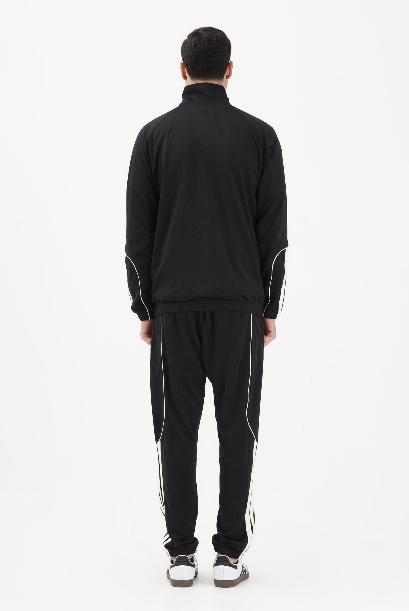 ADIDAS PERFORMANCE Tuta STADIUM 3-STRIPES nera da uomo JN1817 . ADIDAS PERFORMANCE