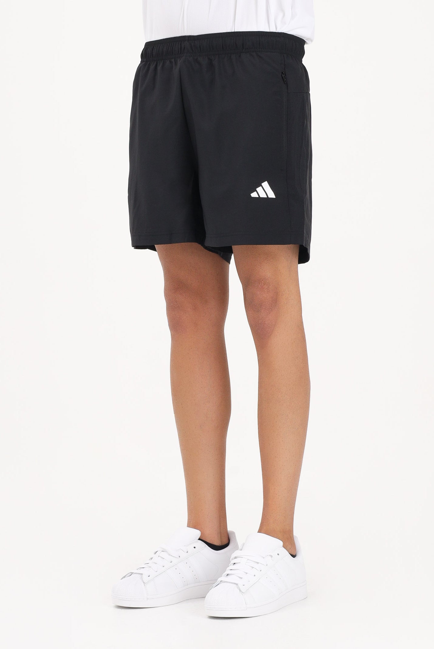 ADIDAS PERFORMANCE Shorts ESSENTIALS BASE WOVEN nero da uomo KA3549 . ADIDAS PERFORMANCE