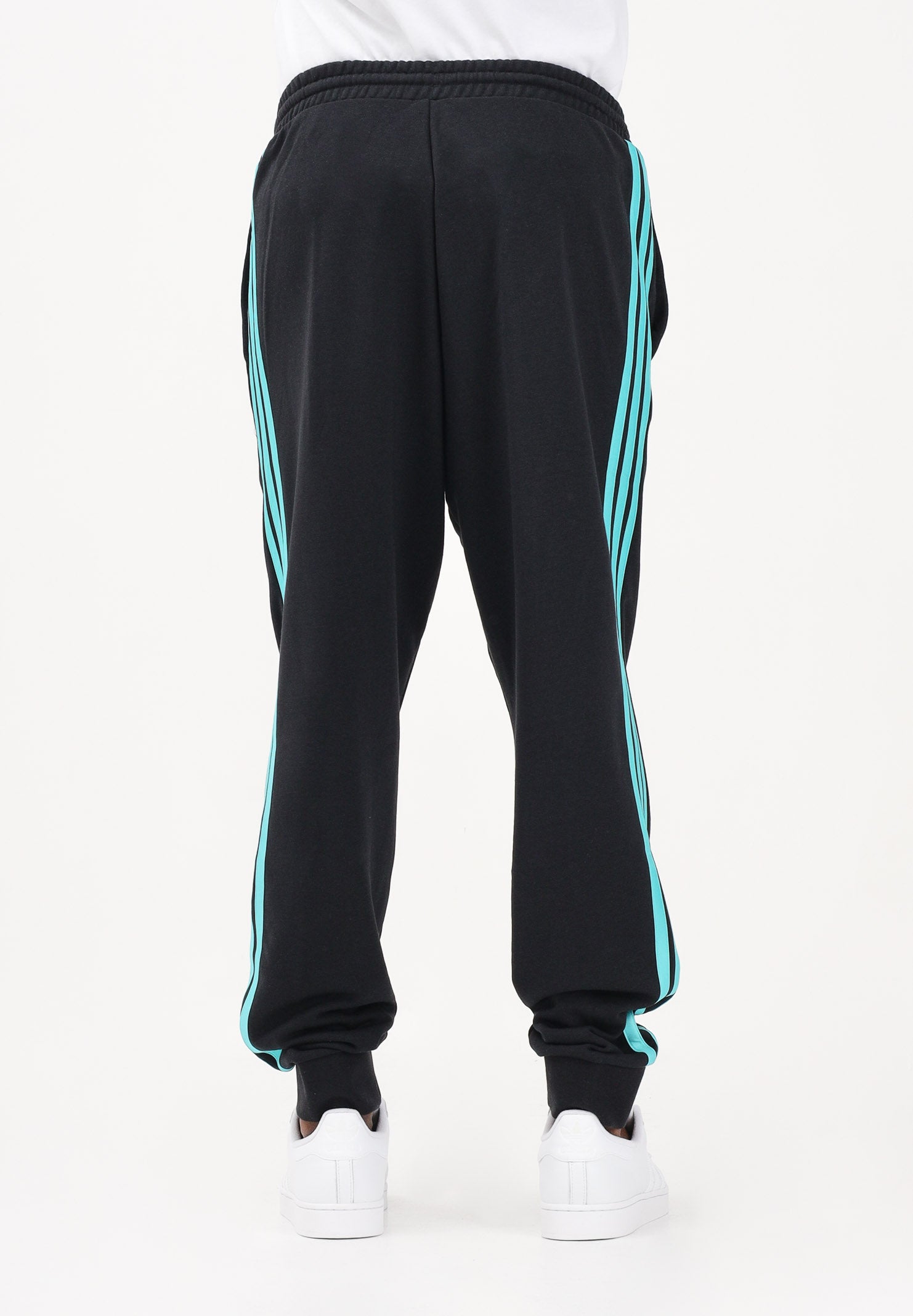 ADIDAS PERFORMANCE Pantalone sportivo Mercedes AMG Petronas Formula 1 Team DNA nero da uomo KE5913 . ADIDAS PERFORMANCE