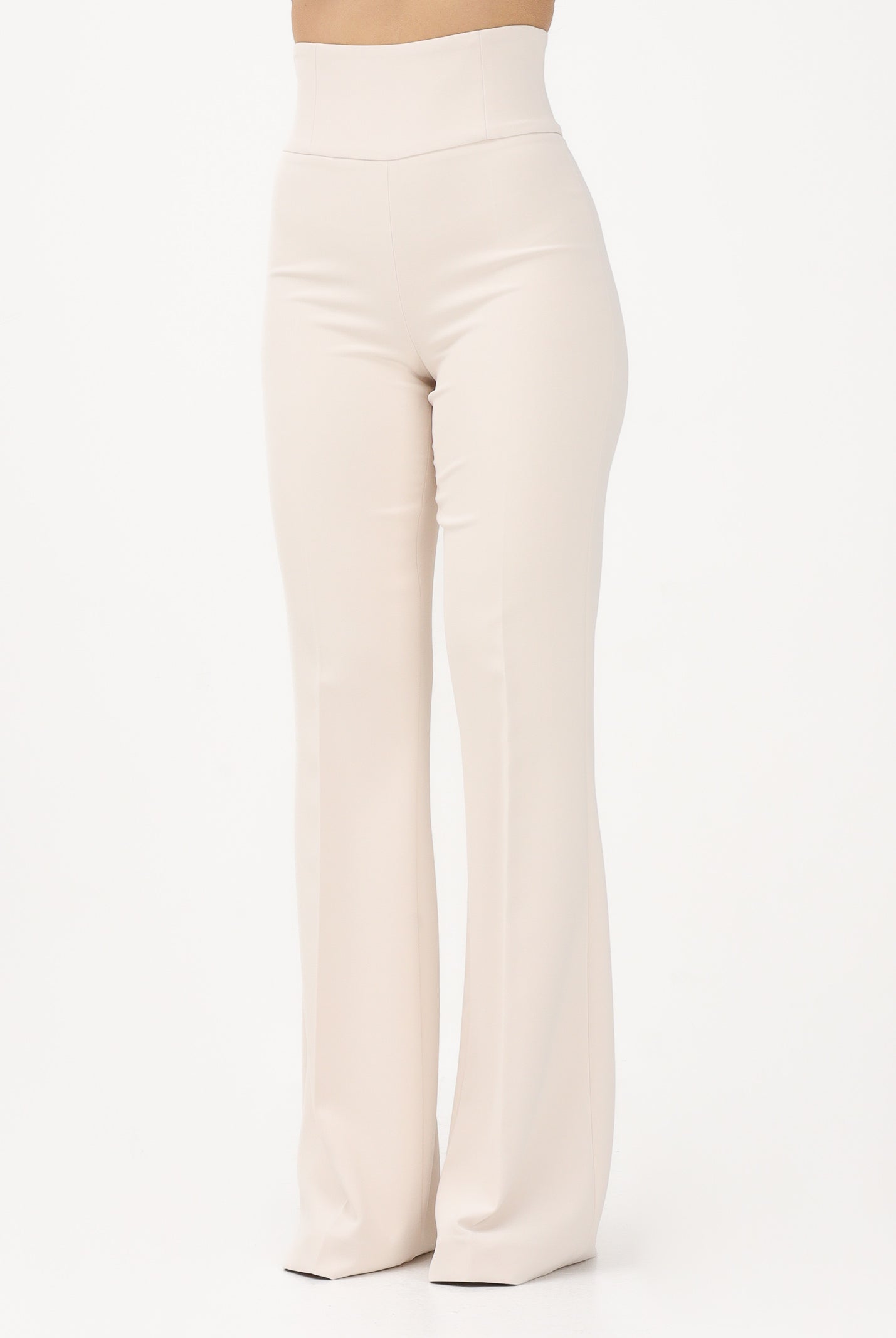 ALMA SANCHEZ Pantalone elegante Maxil panna da donna AS26015T MA ALMA SANCHEZ