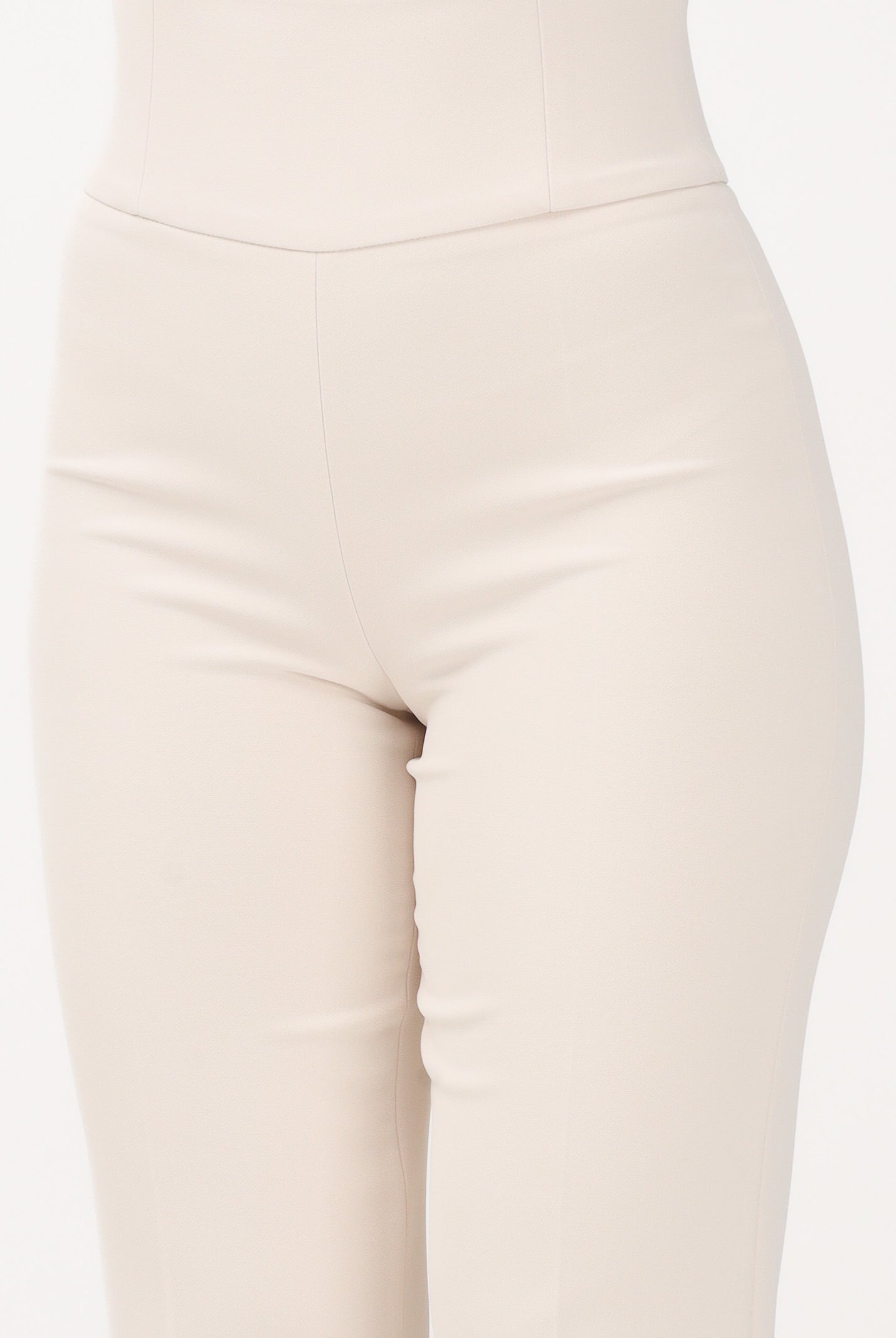 ALMA SANCHEZ Pantalone elegante Maxil panna da donna AS26015T MA ALMA SANCHEZ