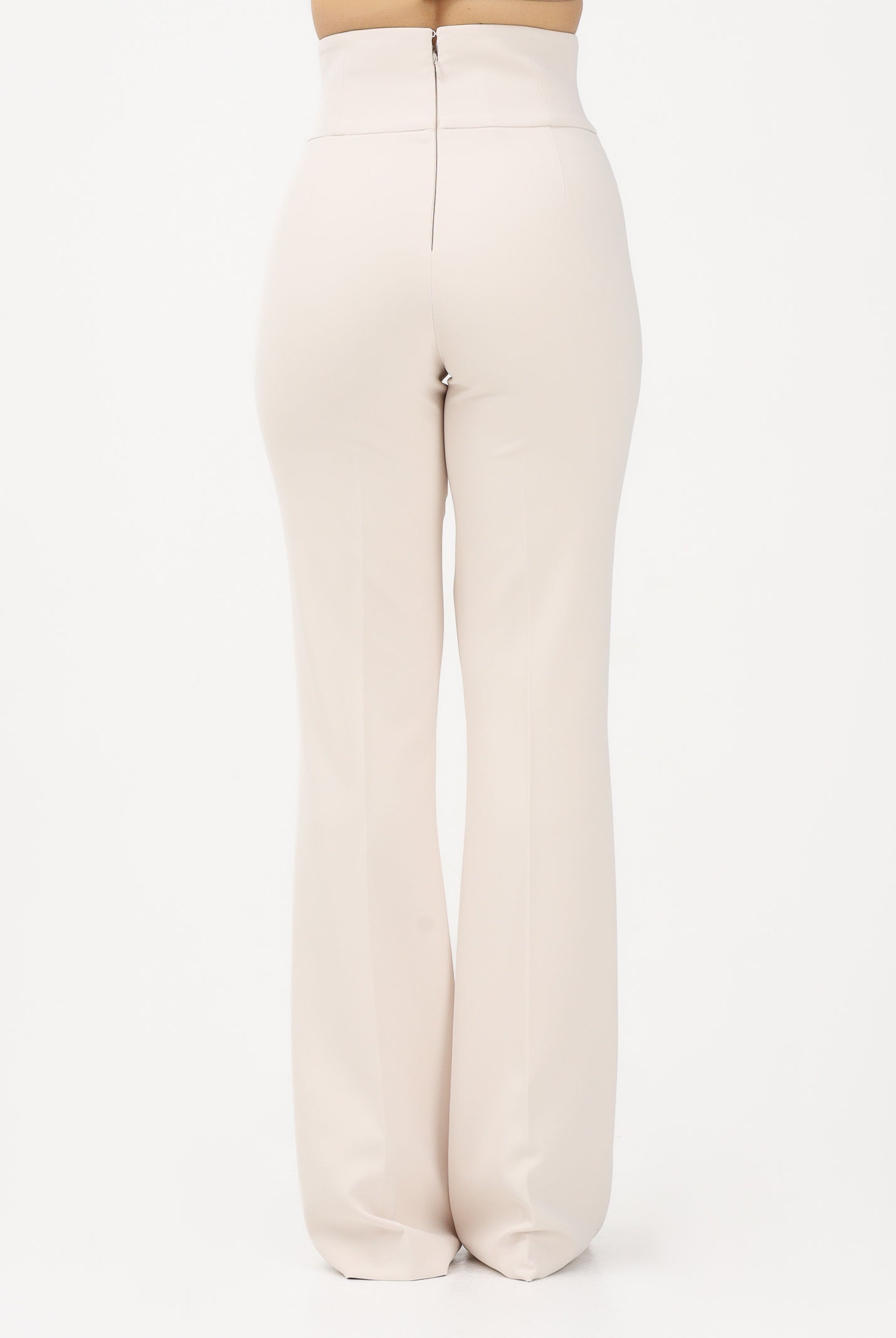 ALMA SANCHEZ Pantalone elegante Maxil panna da donna AS26015T MA ALMA SANCHEZ