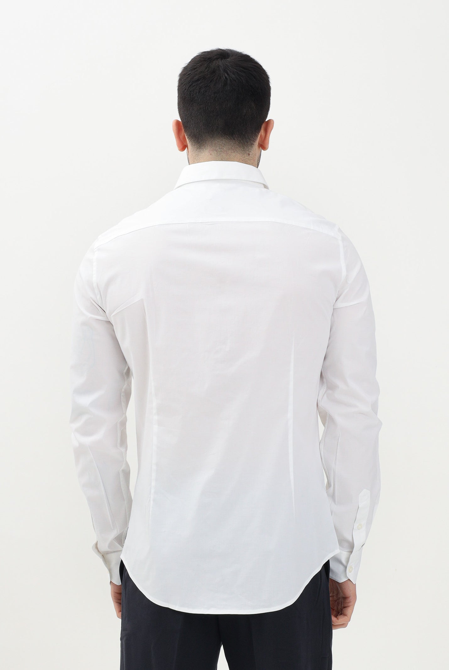 ARMANI EXCHANGE Camicia a manica lunga bianca da uomo 8NZC31ZN28Z 1100 ARMANI EXCHANGE