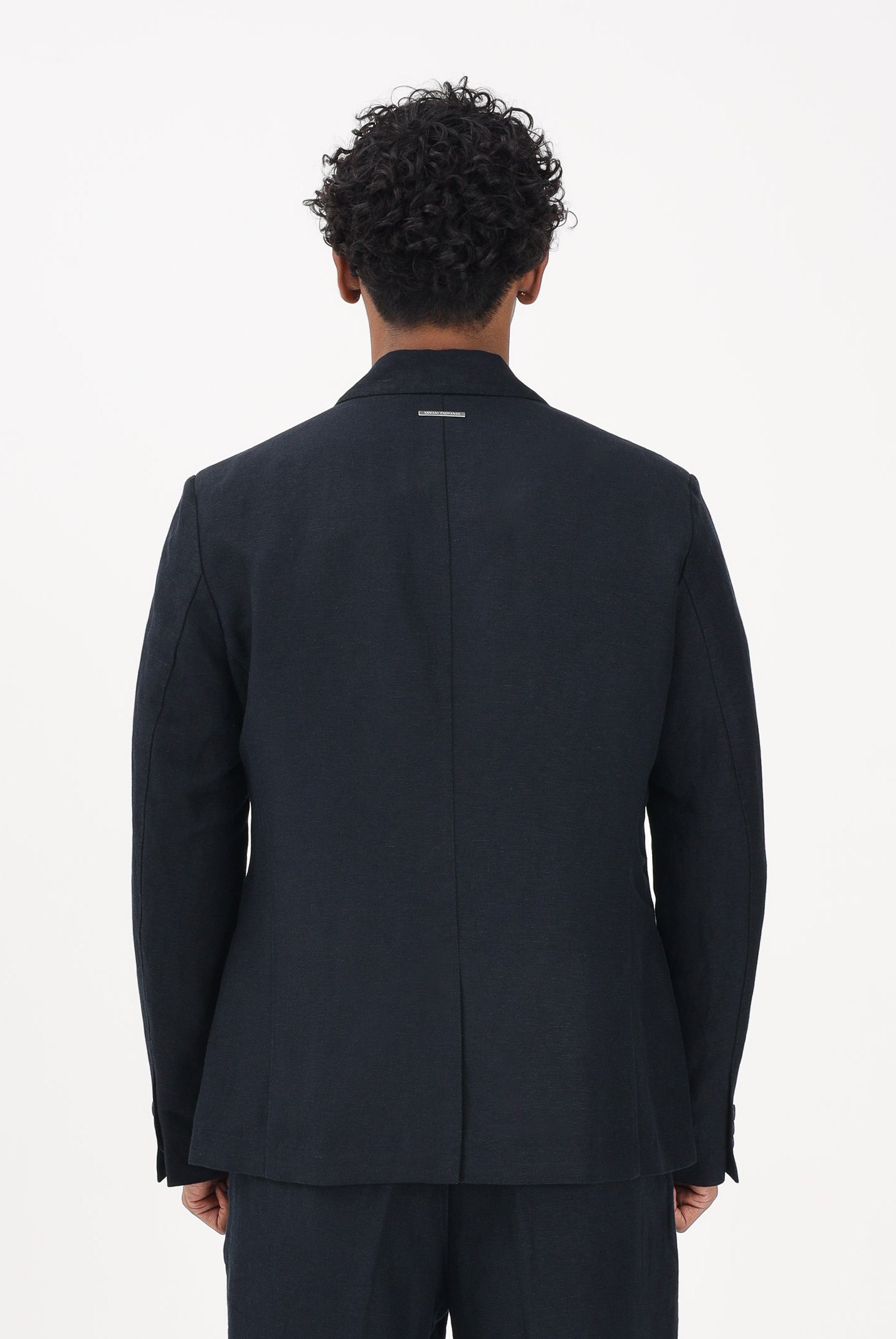 ARMANI EXCHANGE Giacca in lino blu da uomo 8NZG15ZNFNZ 1583 ARMANI EXCHANGE