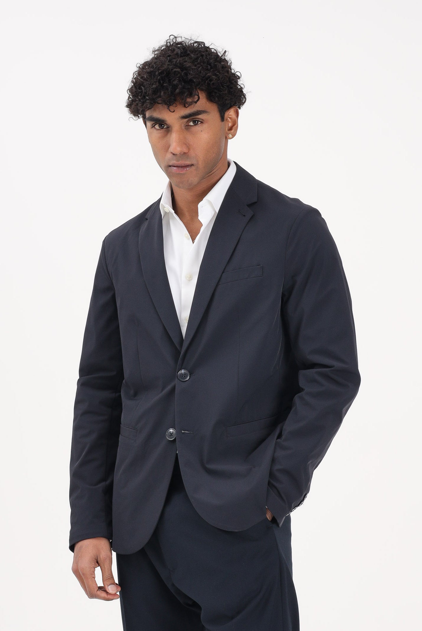 ARMANI EXCHANGE Giacca monopetto blu da uomo 8NZG49ZNYZZ 1583 ARMANI EXCHANGE