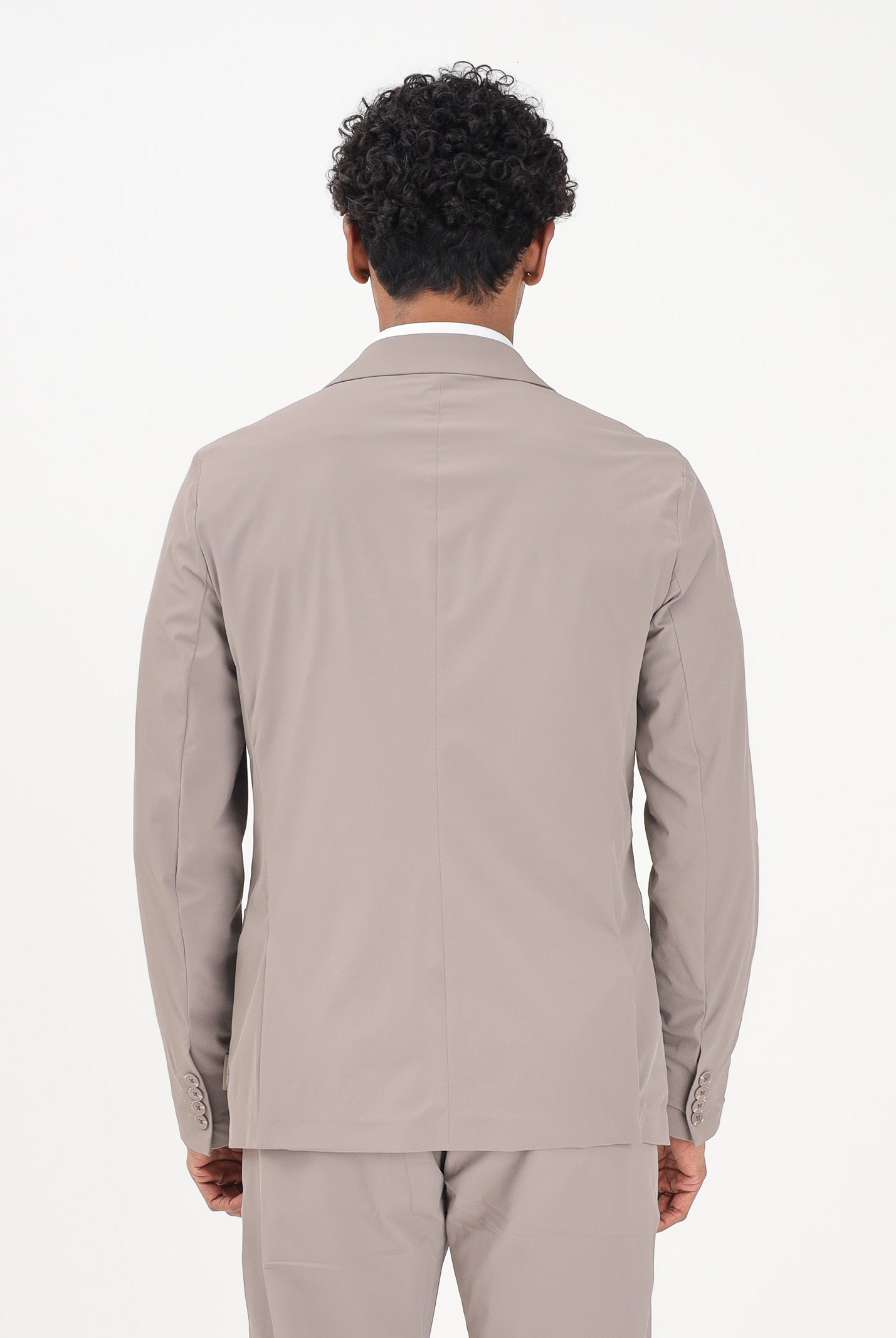 ARMANI EXCHANGE Giacca monopetto beige da uomo 8NZG49ZNYZZ U6107 ARMANI EXCHANGE
